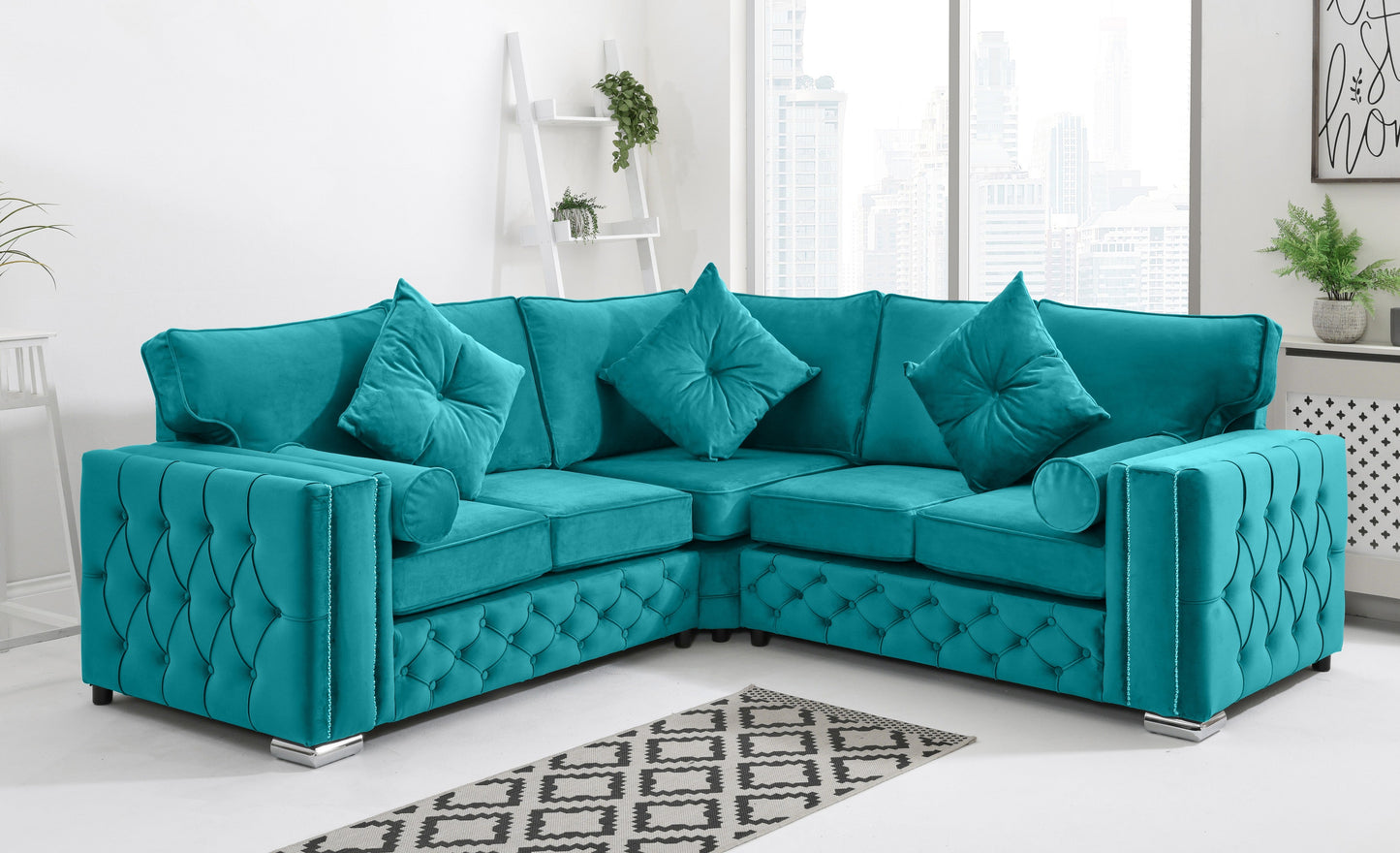 Milano Corner Fullback + Extra Cushions