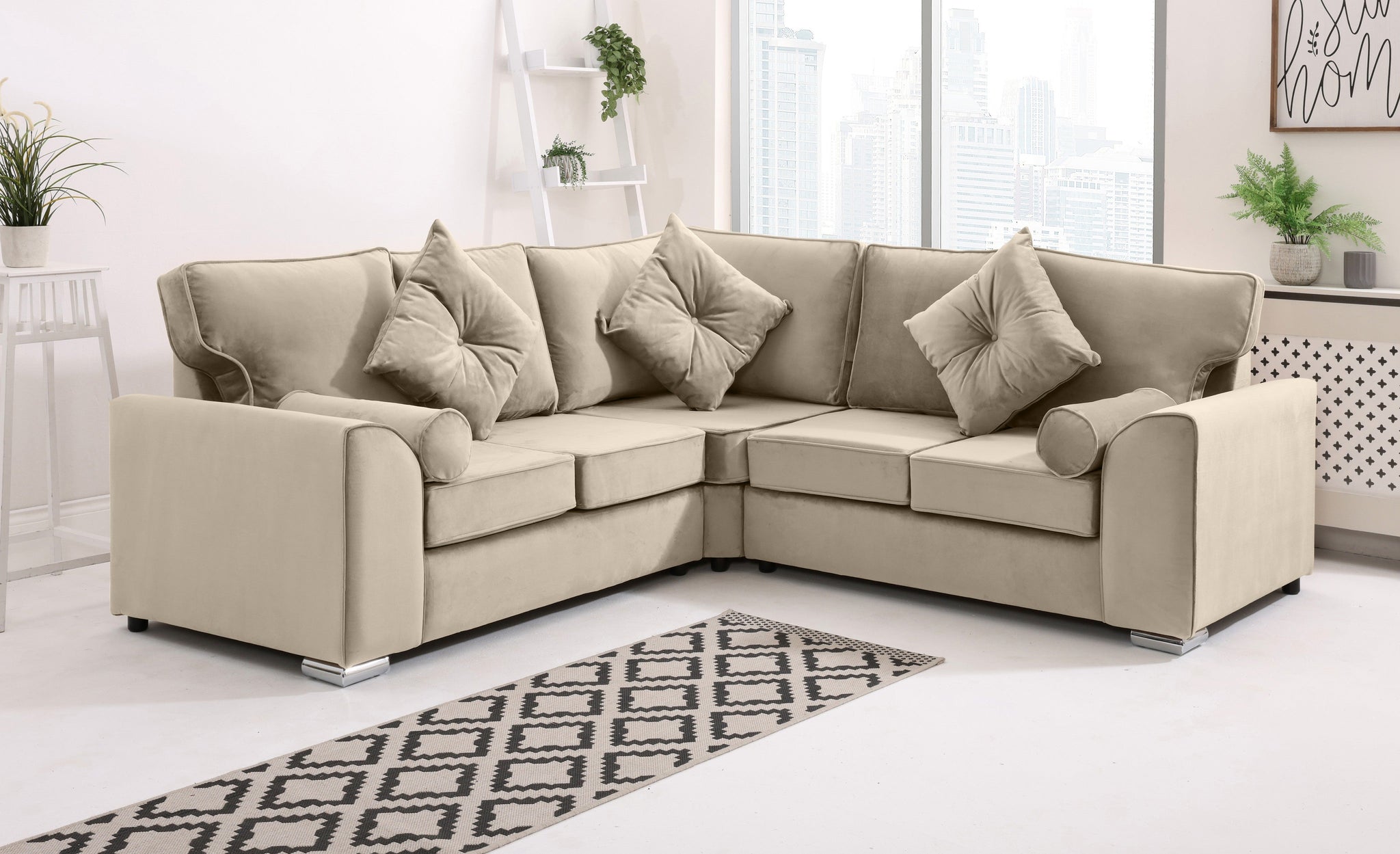 Dylan Corner Fullback + Extra Cushions