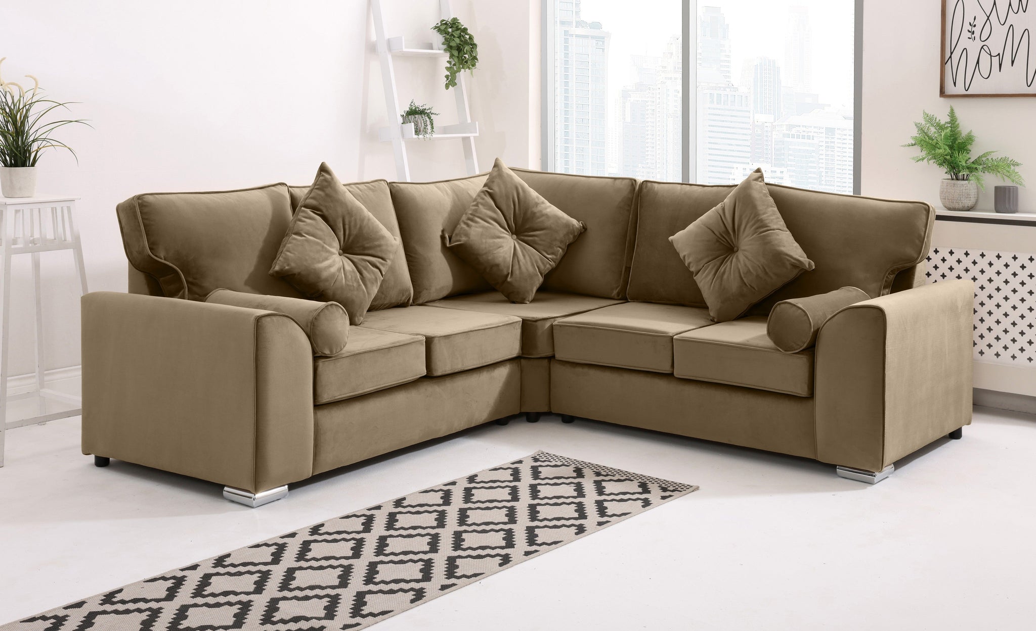 Dylan Corner Fullback + Extra Cushions