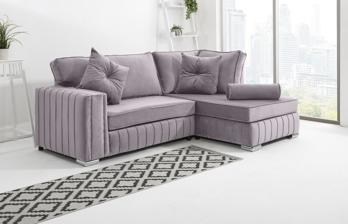Lyra Lounge Fullback - Facing Right + Extra Cushions