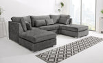 Mysa Chenile U Shape Fullback + Extra Cushions