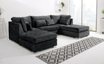 Mysa Chenile U Shape Fullback + Extra Cushions