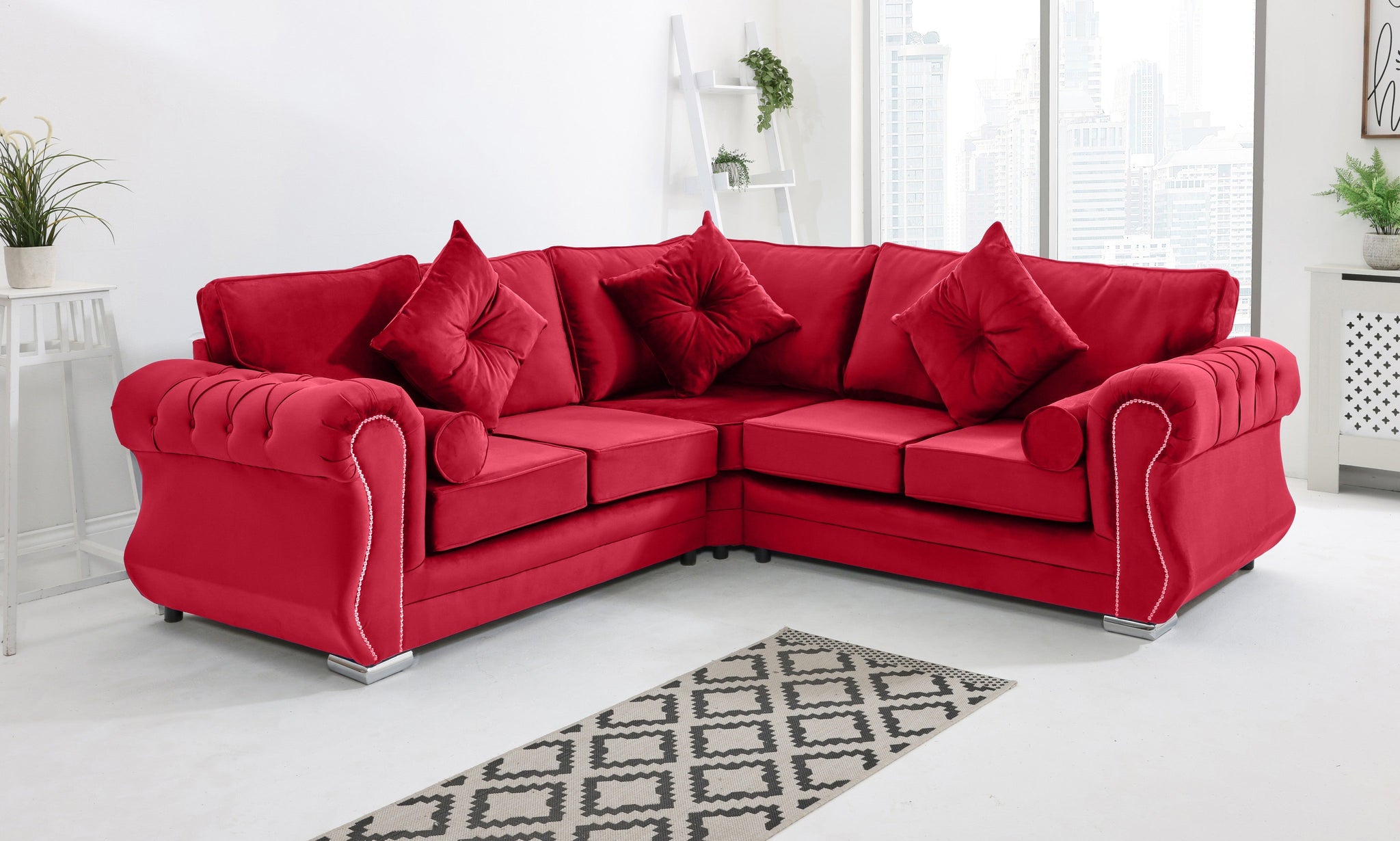 Elowen Corner Fullback + Extra Cushions