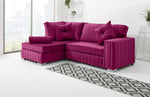 Lyra Lounge Fullback - Facing Left + Extra Cushions
