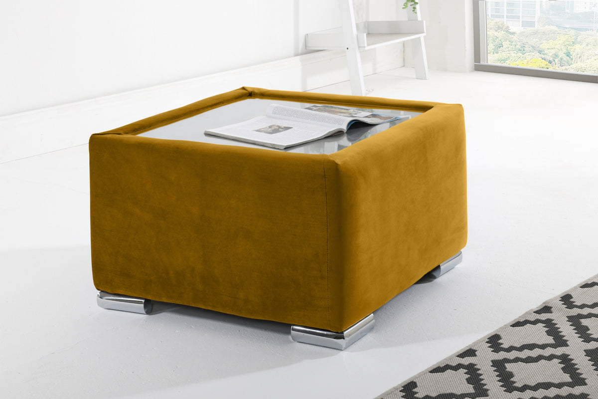 Victoria Plush Corner Fullback + Extra Cushions + Diamonds