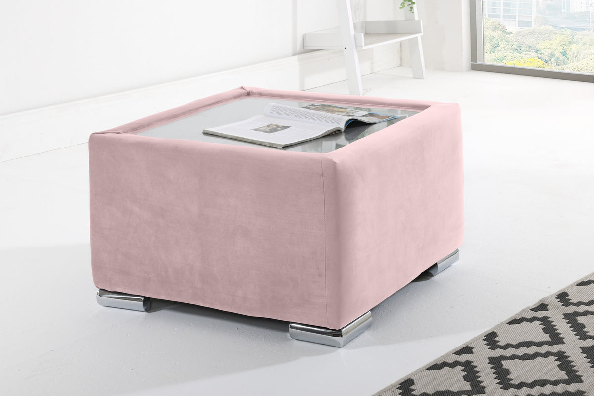 Victoria Plush Corner Fullback + Extra Cushions + Diamonds