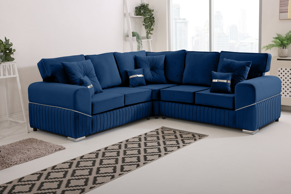 Marenza Corner Fullback - 2c2 - Bolster / Buttoned Cushions