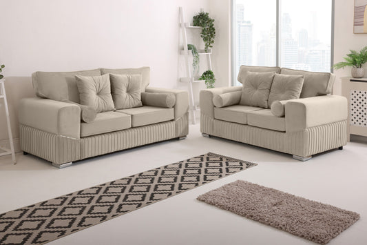 Marenza  3+2 Fullback - Bolster / Buttoned Cushions