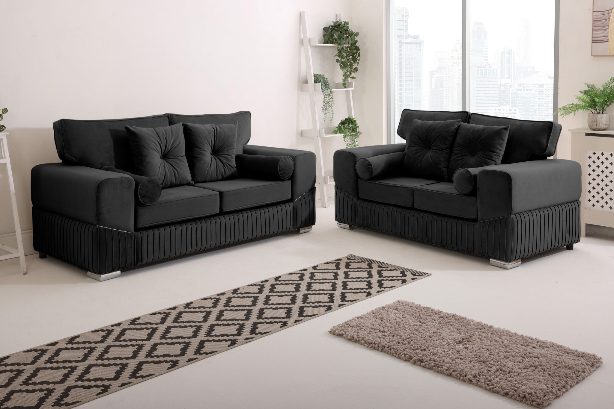 Marenza  3+2 Fullback - Bolster / Buttoned Cushions