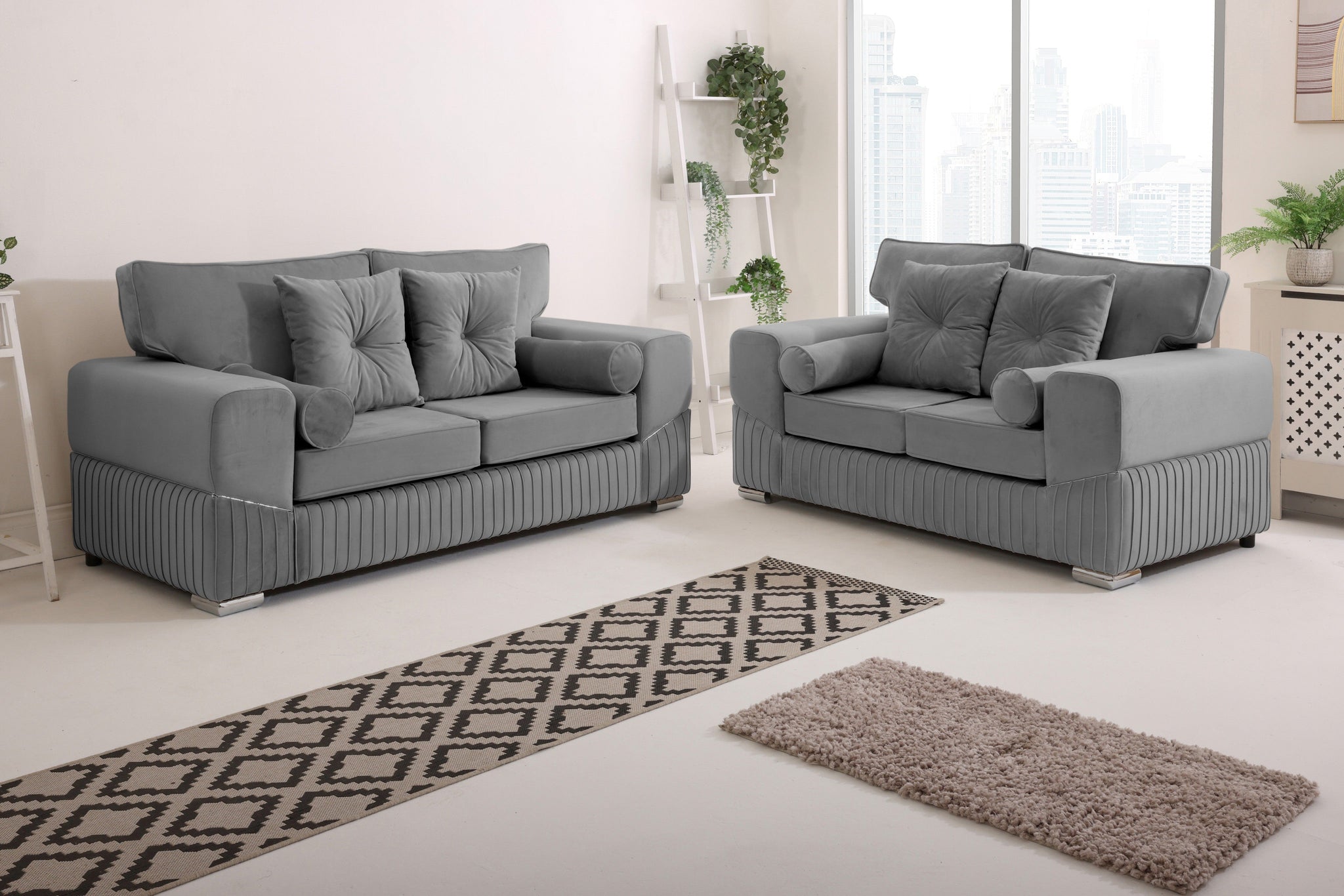 Marenza  3+2 Fullback - Bolster / Buttoned Cushions