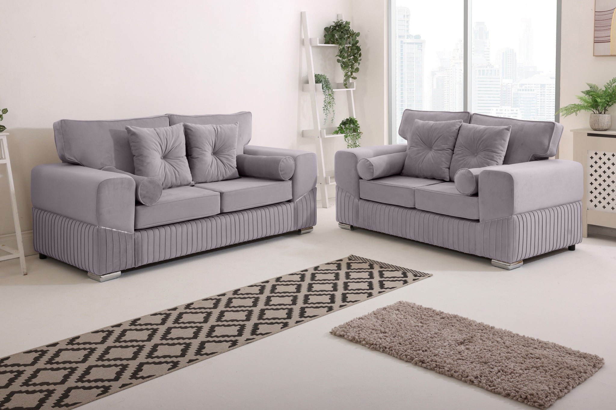 Marenza  3+2 Fullback - Bolster / Buttoned Cushions