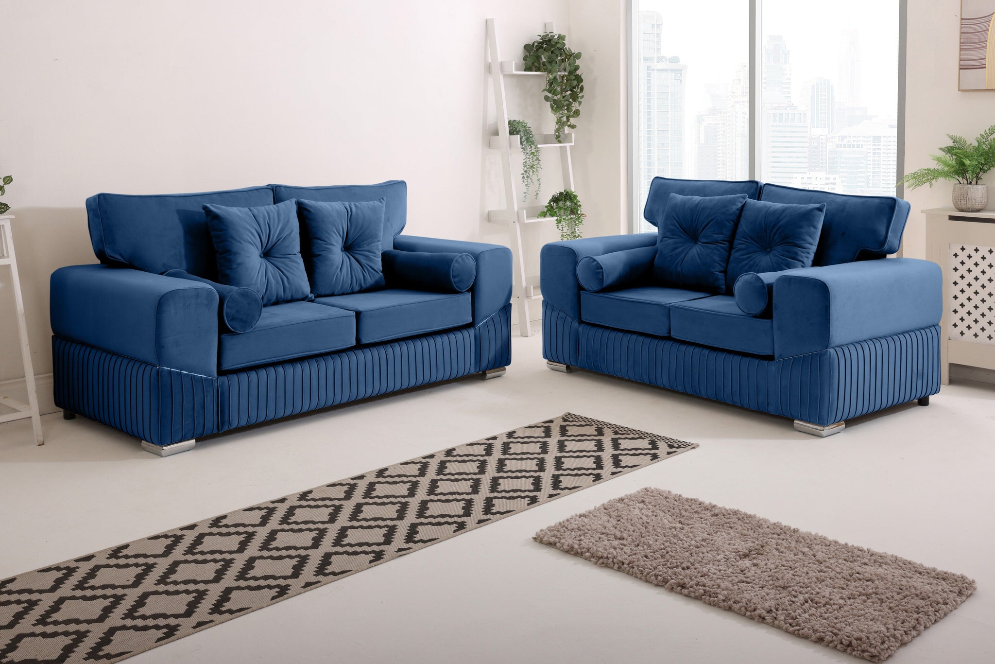 Marenza  3+2 Fullback - Bolster / Buttoned Cushions