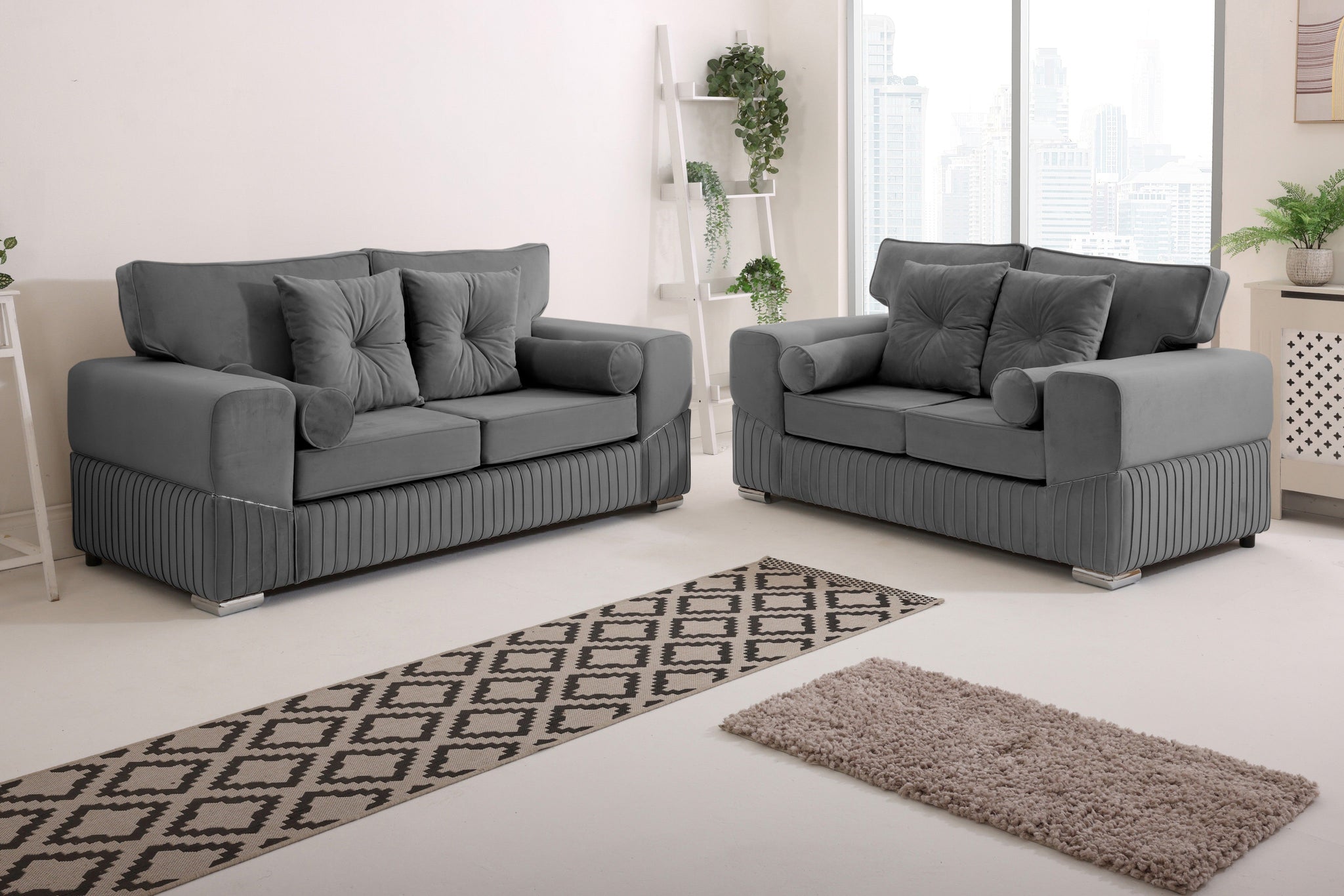 Marenza  3+2 Fullback - Bolster / Buttoned Cushions