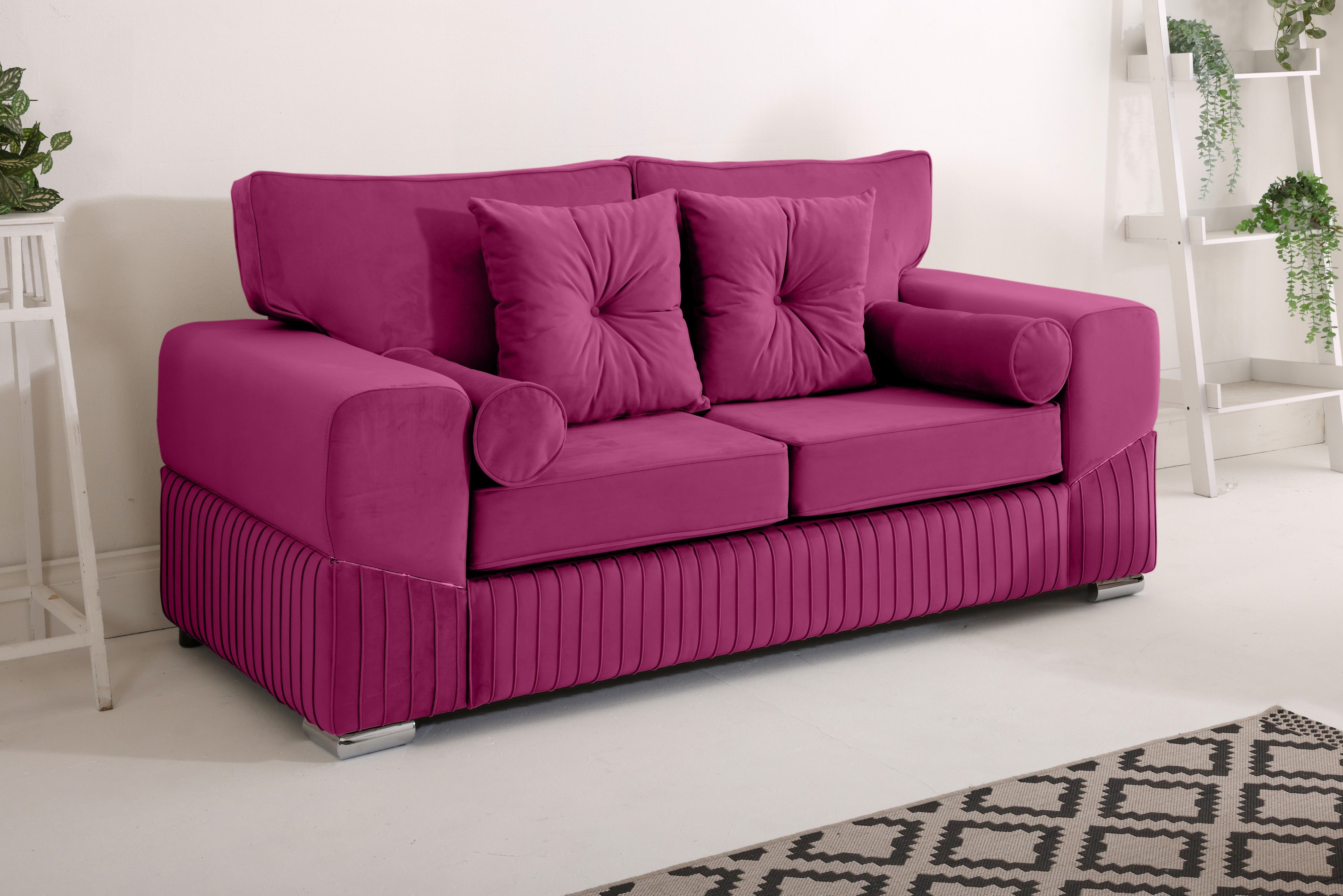 Marenza  3+2 Fullback - Bolster / Buttoned Cushions