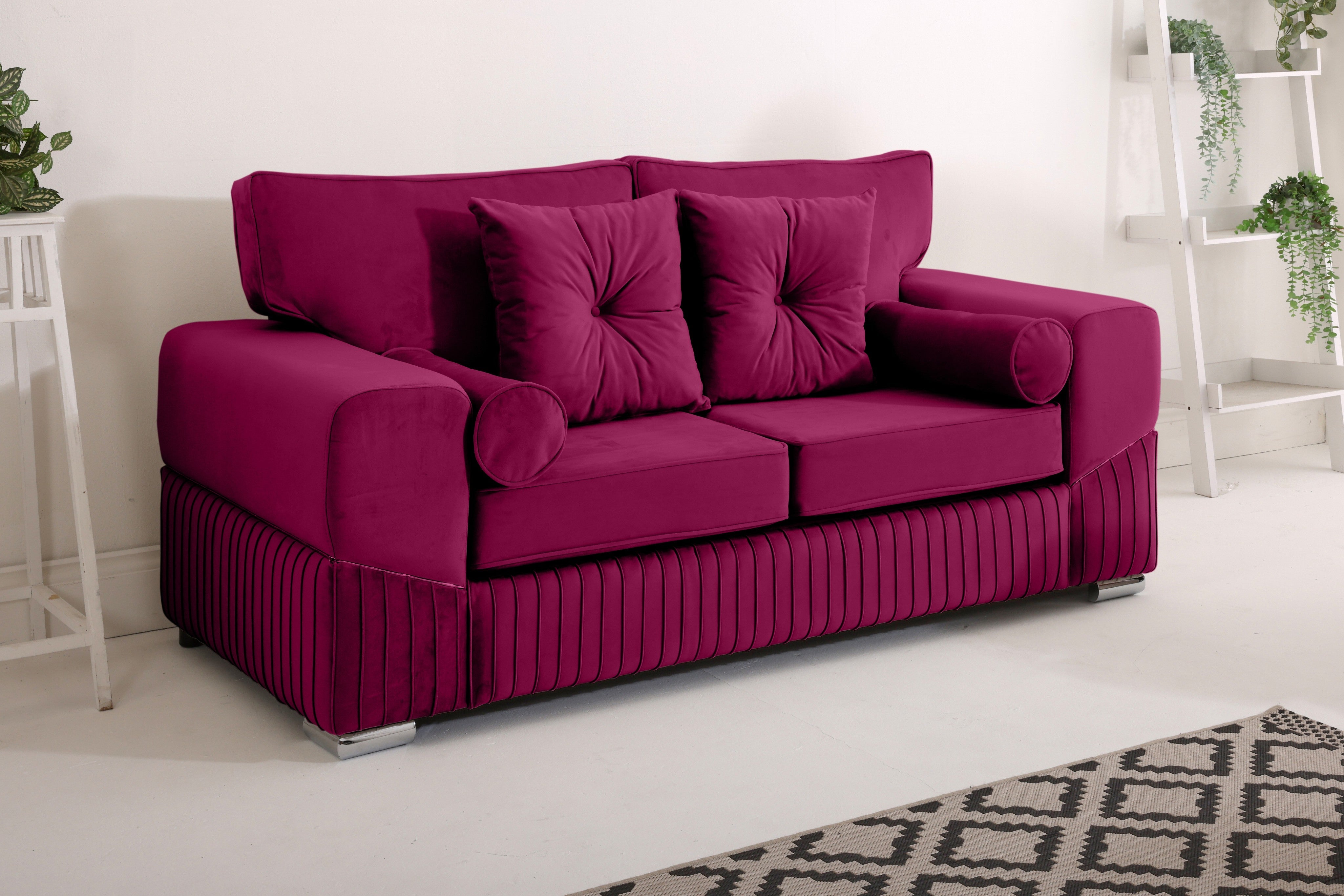 Marenza  3+2 Fullback - Bolster / Buttoned Cushions