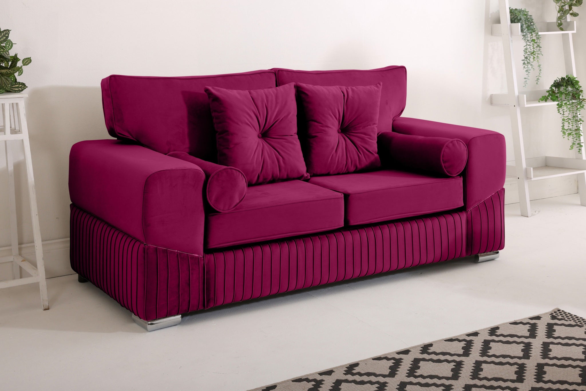 Marenza  3+2 Fullback - Bolster / Buttoned Cushions