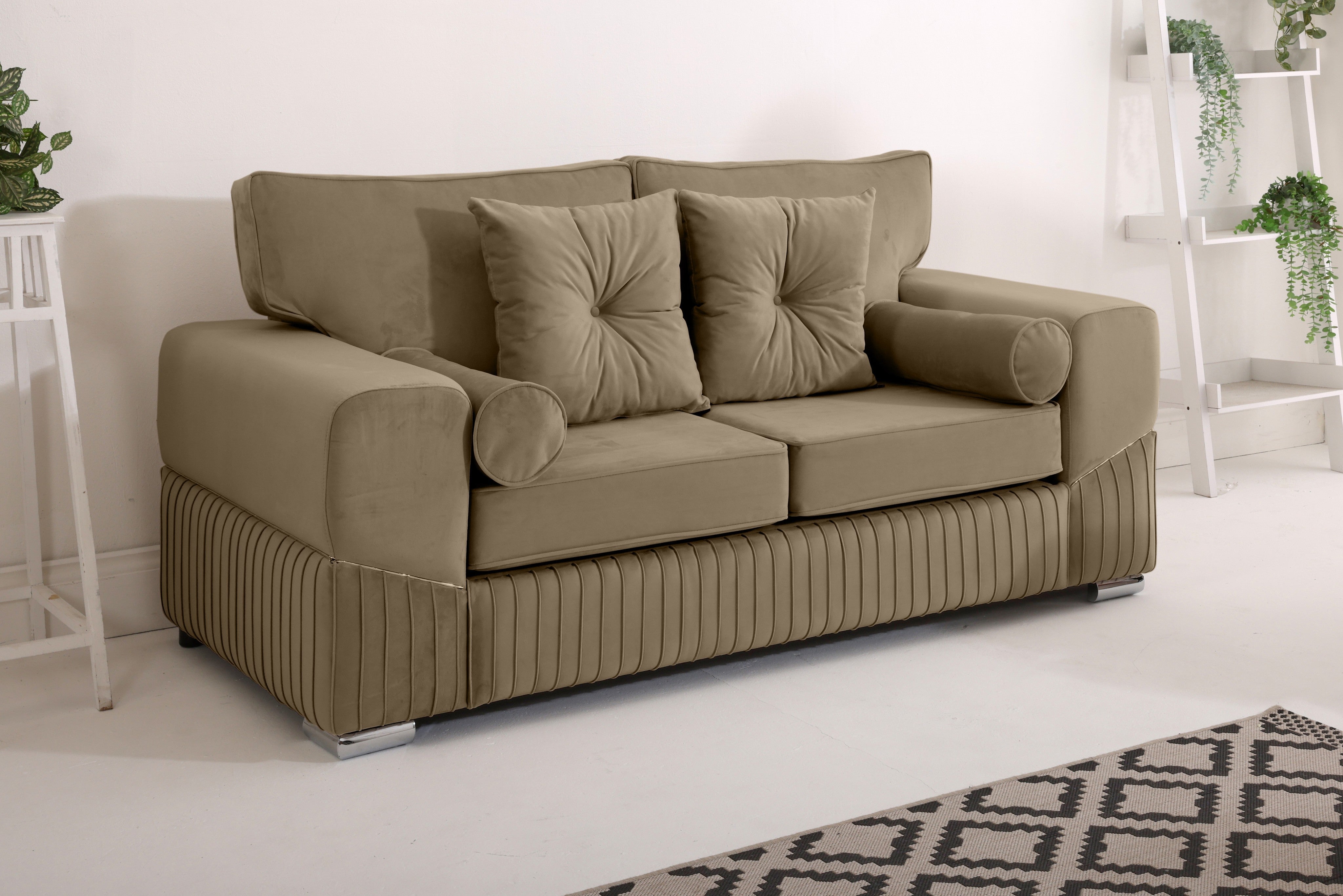 Marenza  3+2 Fullback - Bolster / Buttoned Cushions