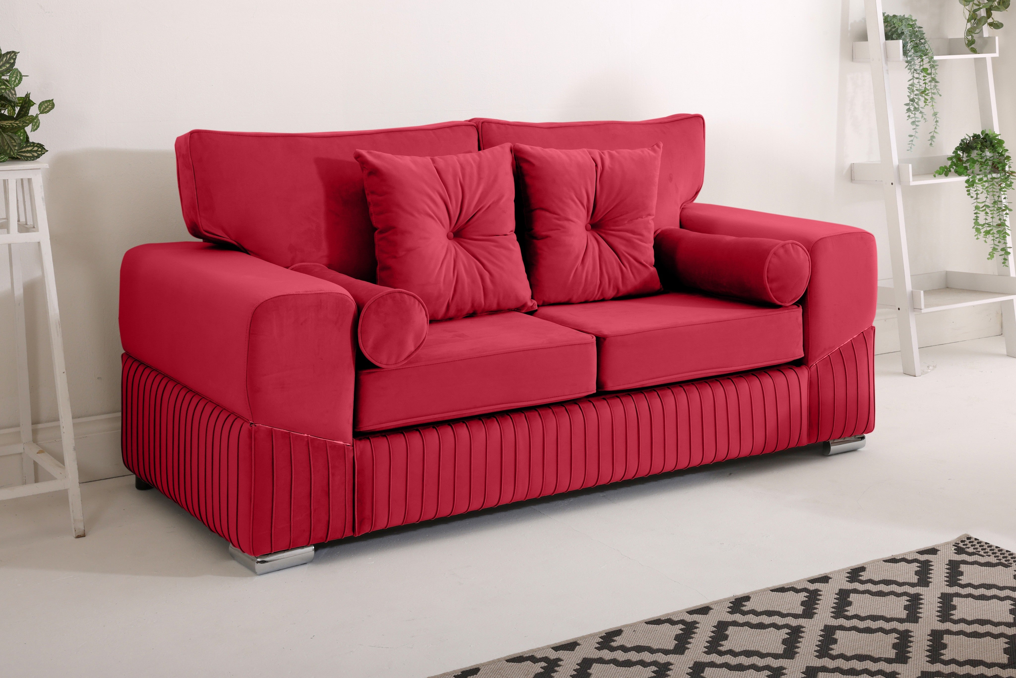 Marenza  3+2 Fullback - Bolster / Buttoned Cushions