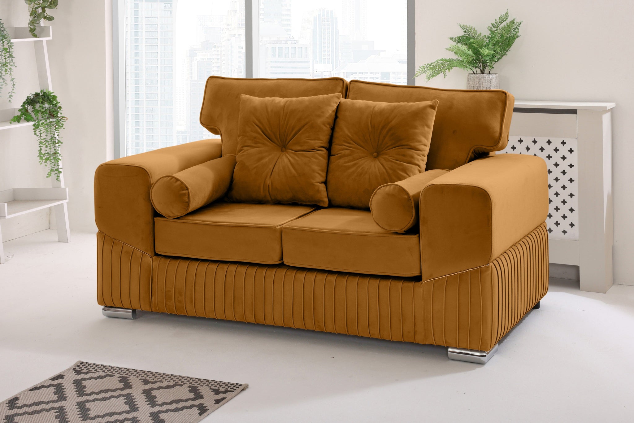 Marenza  3+2 Fullback - Bolster / Buttoned Cushions