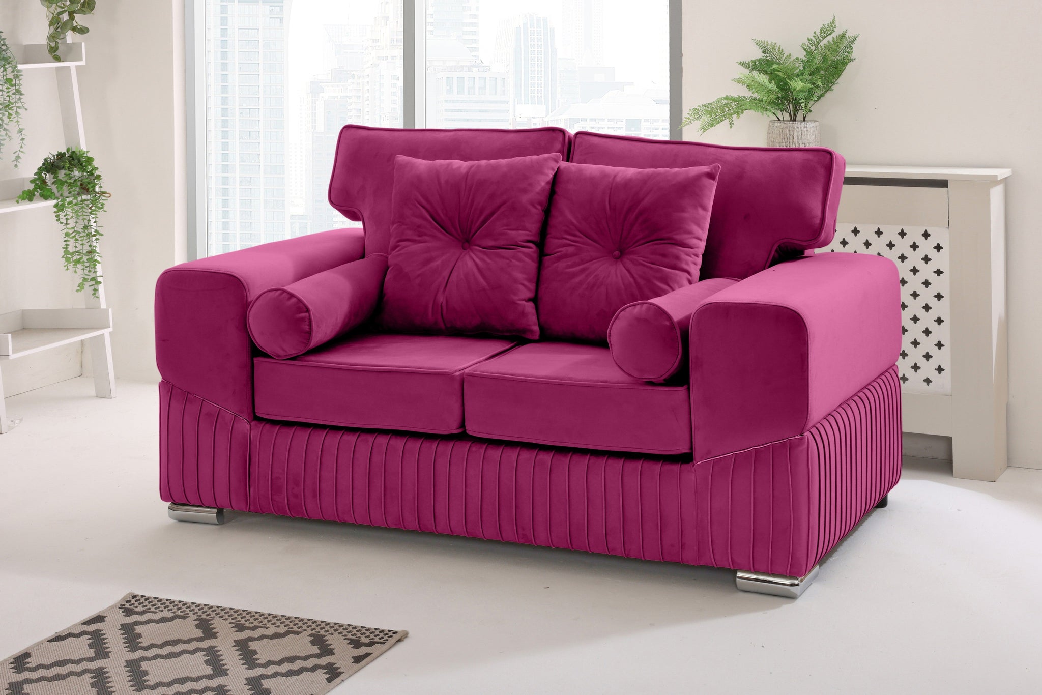 Marenza  3+2 Fullback - Bolster / Buttoned Cushions