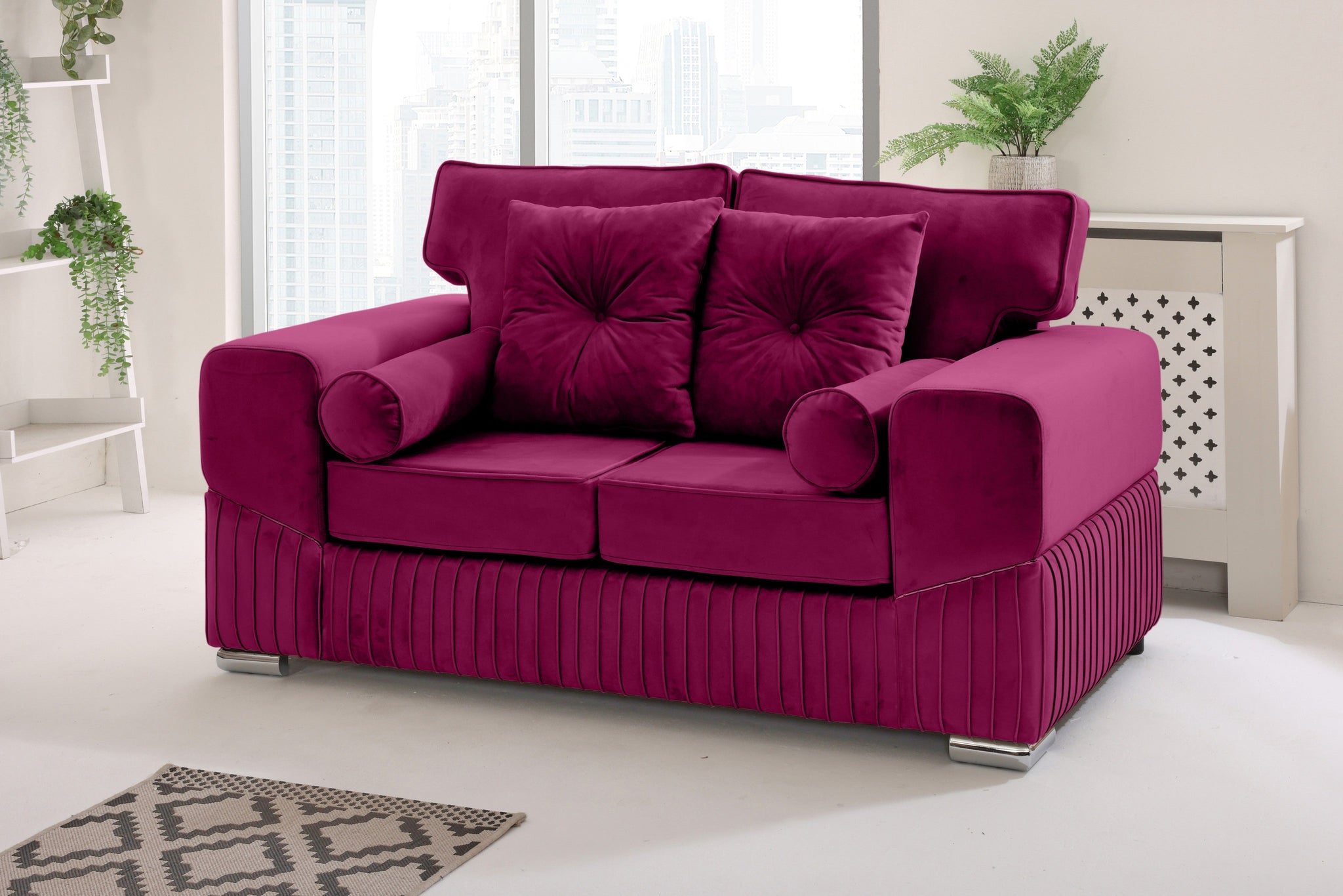 Marenza  3+2 Fullback - Bolster / Buttoned Cushions