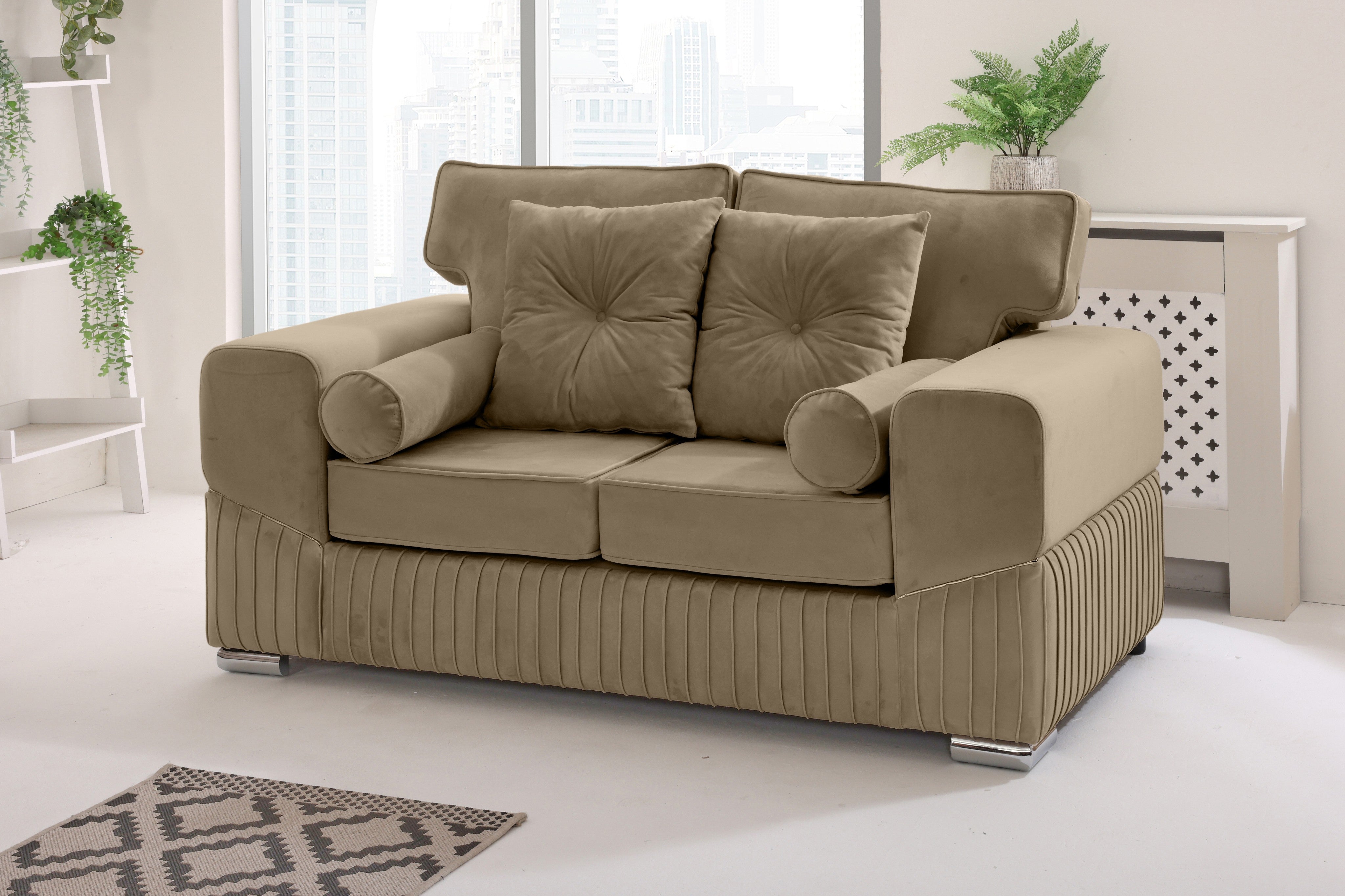 Marenza  3+2 Fullback - Bolster / Buttoned Cushions