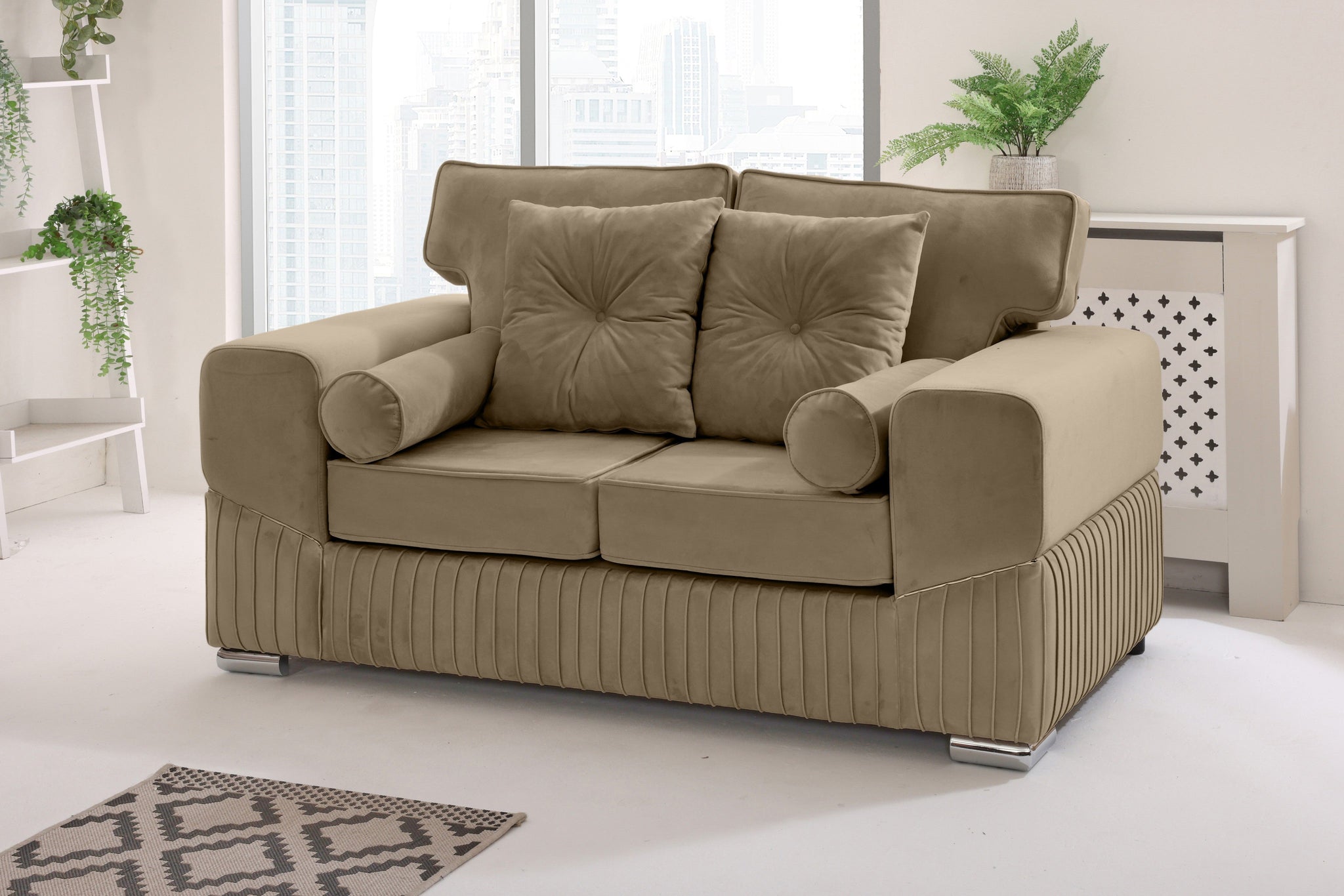 Marenza  3+2 Fullback - Bolster / Buttoned Cushions