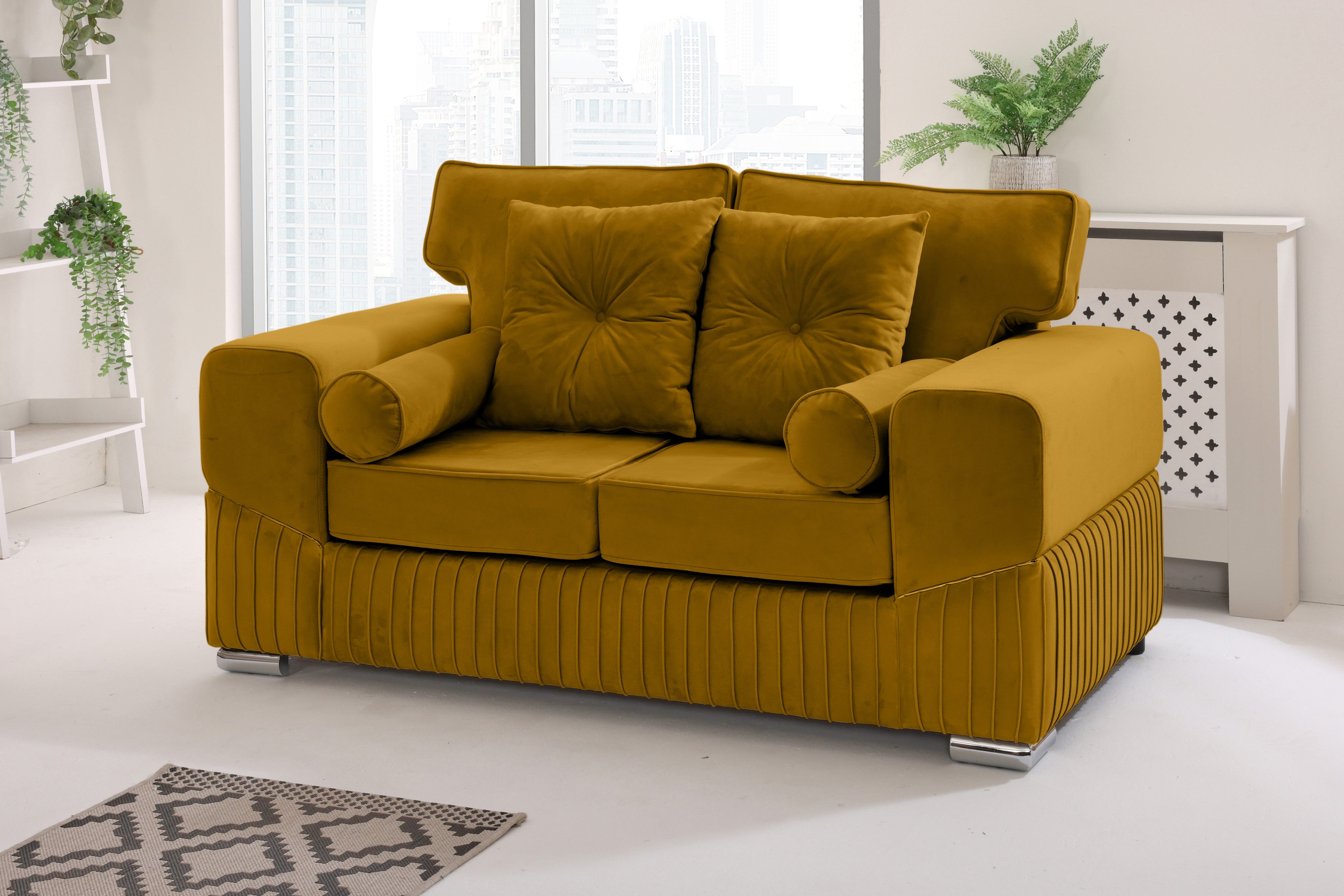 Marenza  3+2 Fullback - Bolster / Buttoned Cushions