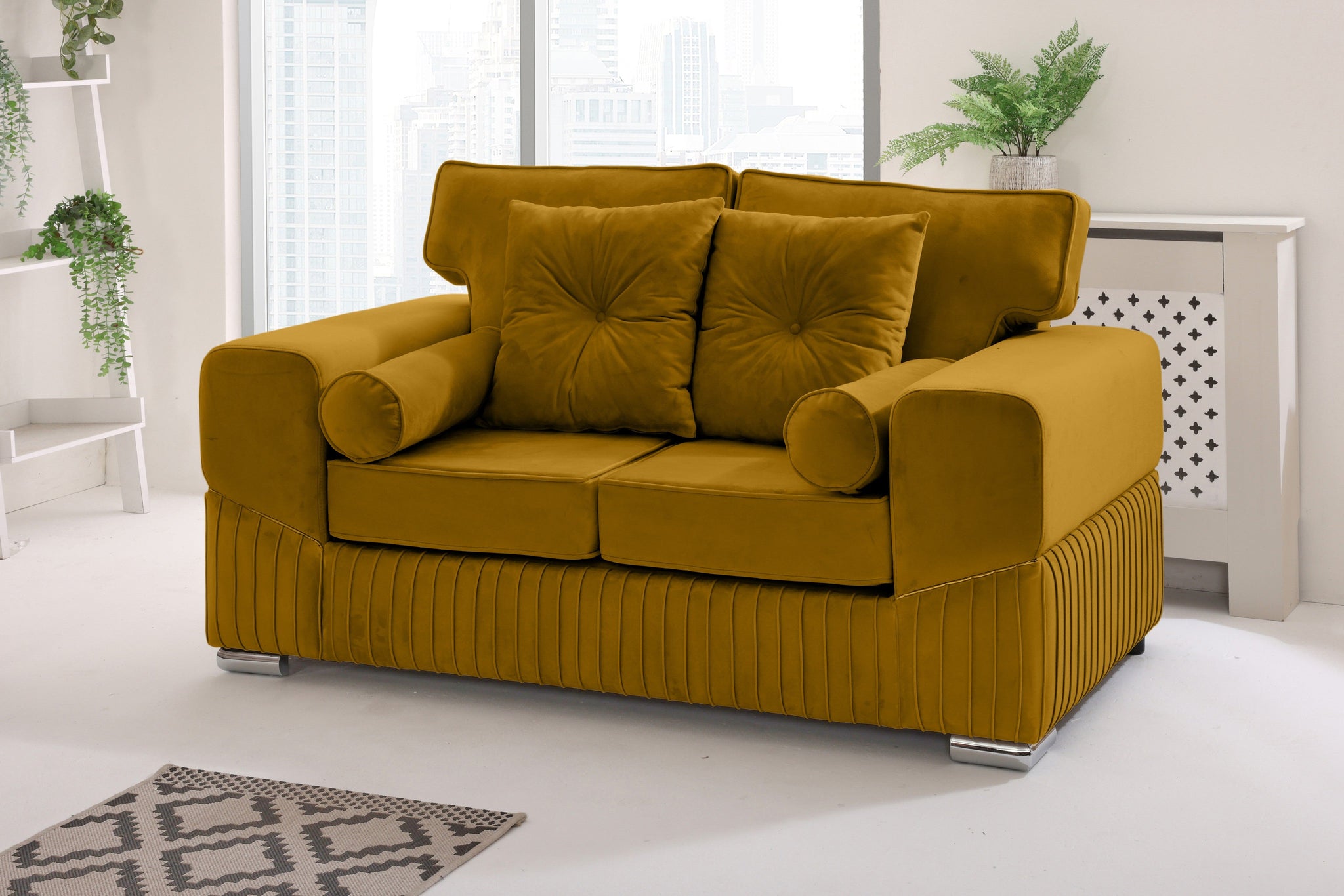 Marenza  3+2 Fullback - Bolster / Buttoned Cushions
