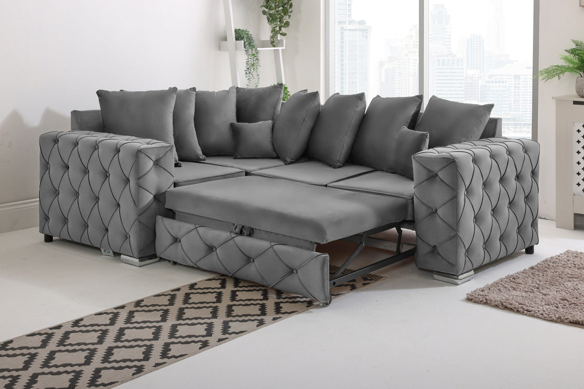 Sikara 1c2 Corner Scatter back - Sofa Bed