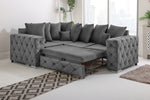 Sikara 1c2 Corner Scatter back - Sofa Bed