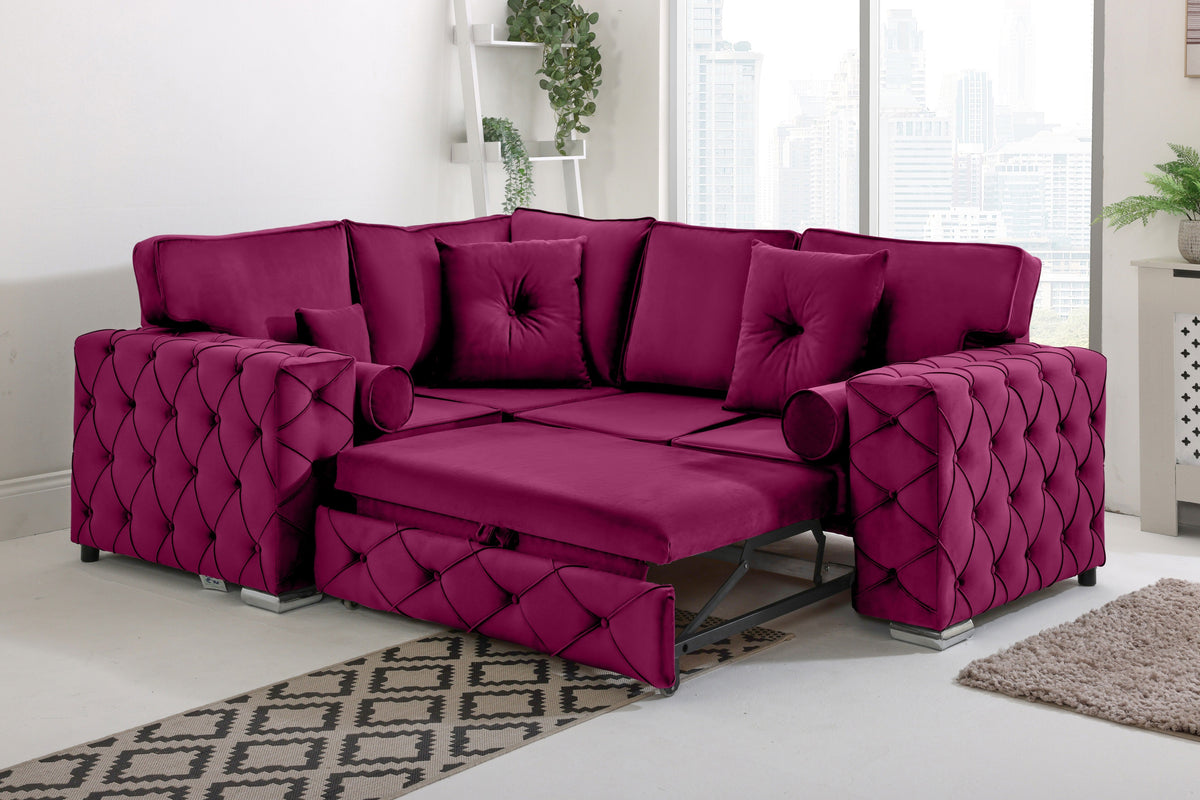 Sikara 1c2 Corner Fullback - Sofa Bed