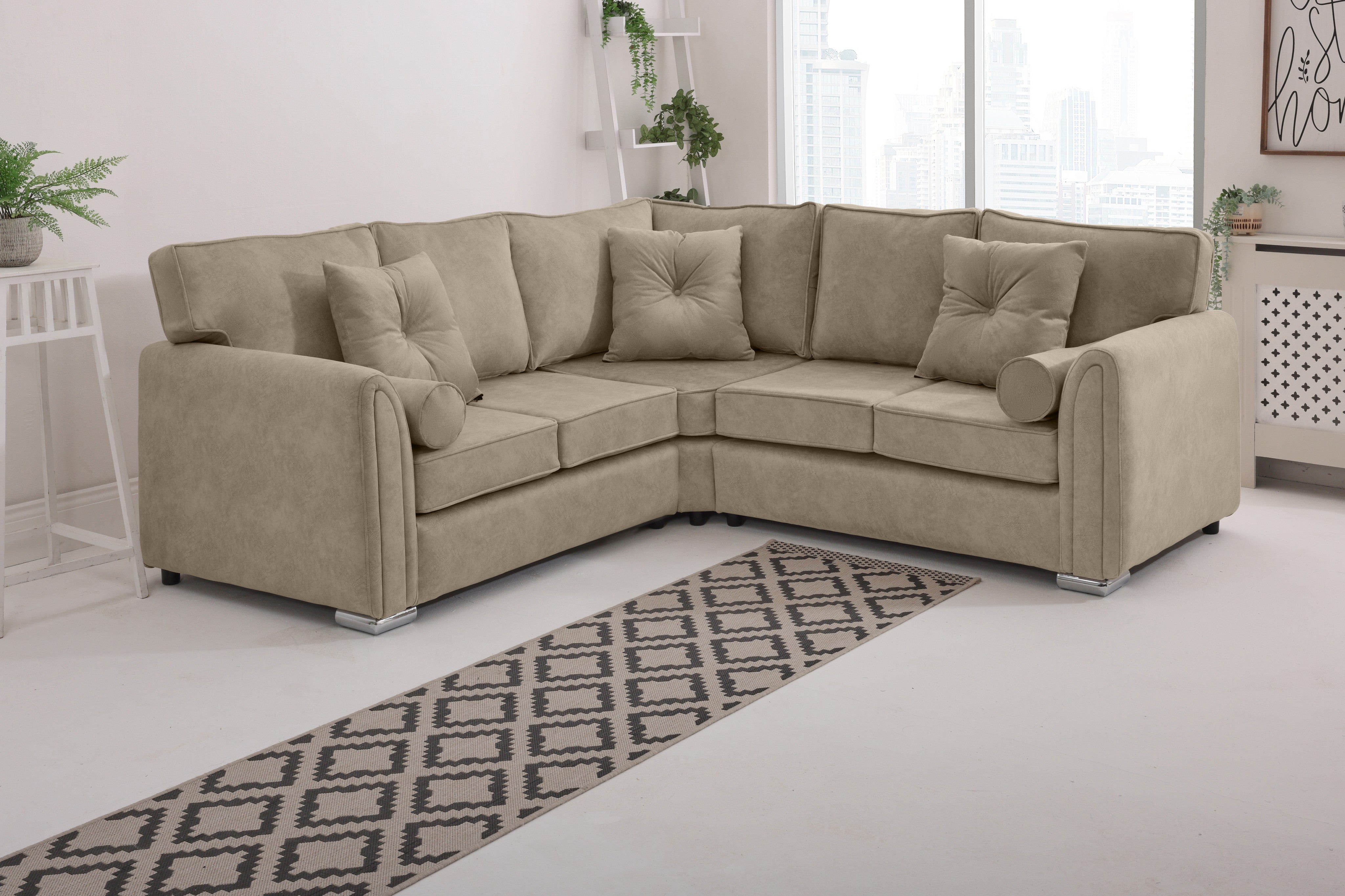 Caelan  Corner Fullback - Bolster / Buttoned Cushions