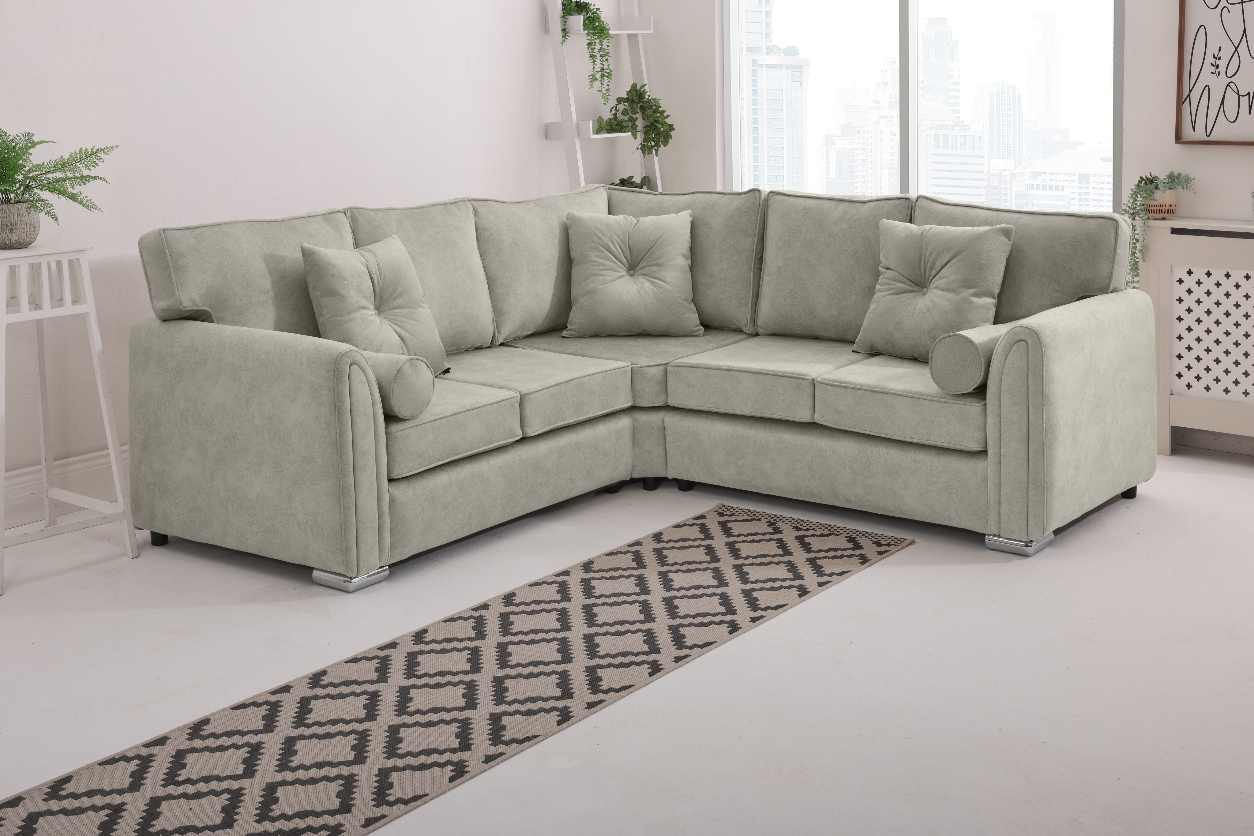 Caelan  Corner Fullback - Bolster / Buttoned Cushions