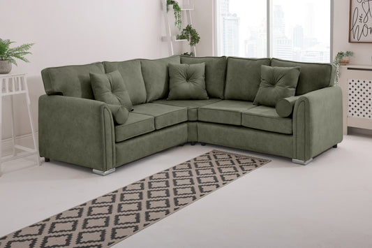 Caelan  Corner Fullback - Bolster / Buttoned Cushions