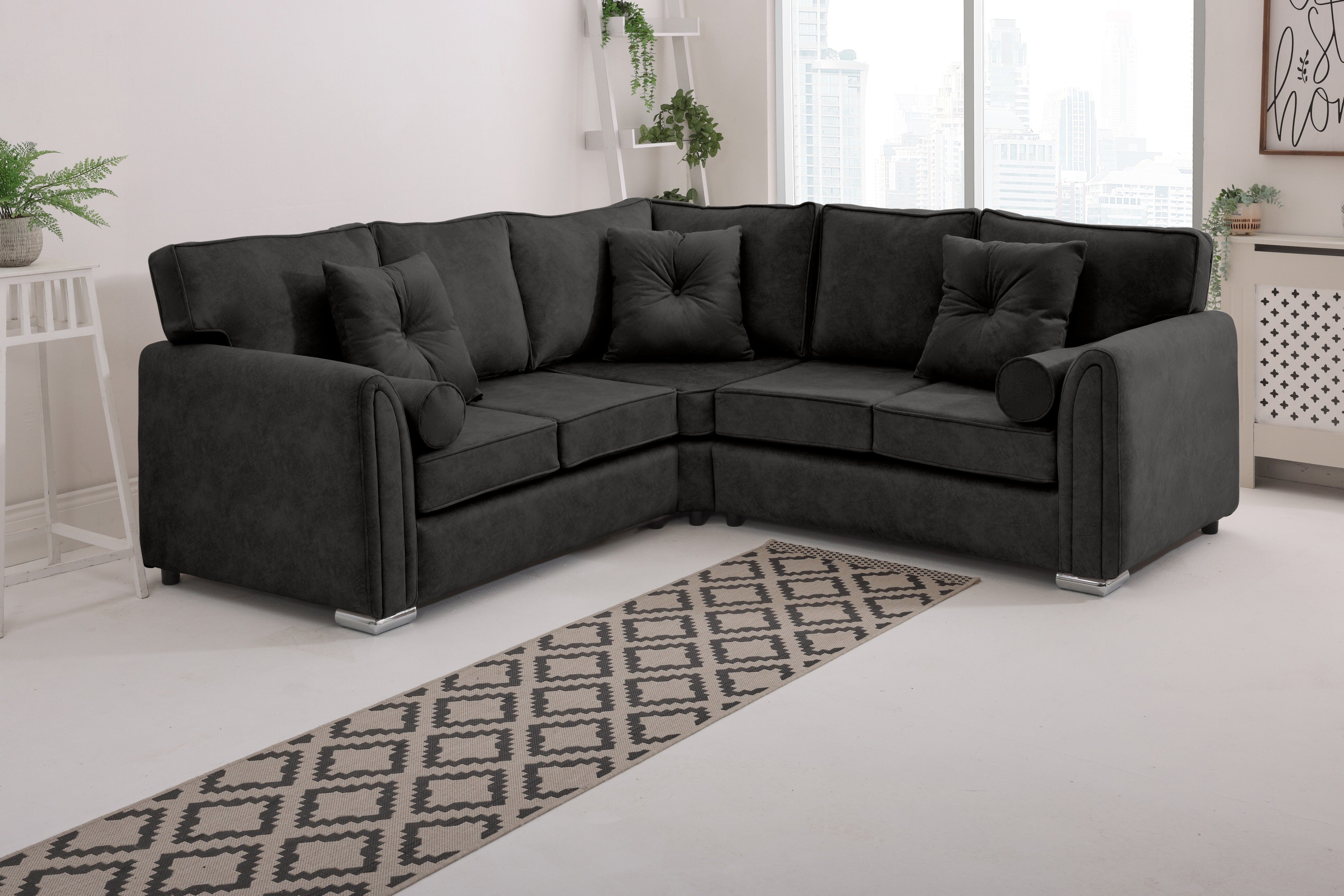 Caelan  Corner Fullback - Bolster / Buttoned Cushions
