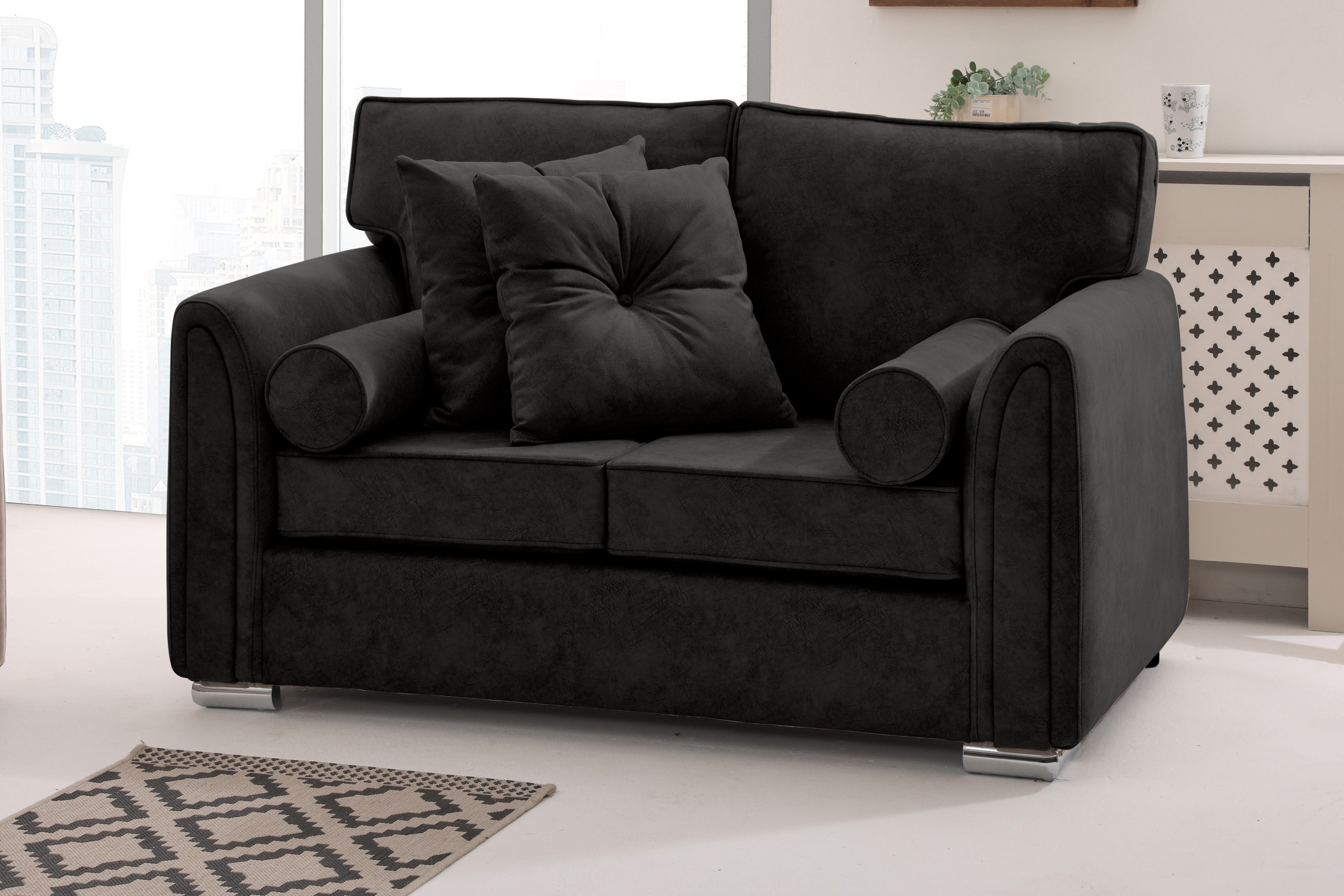 Caelan  3+2 Fullback - Bolster / Buttoned Cushions