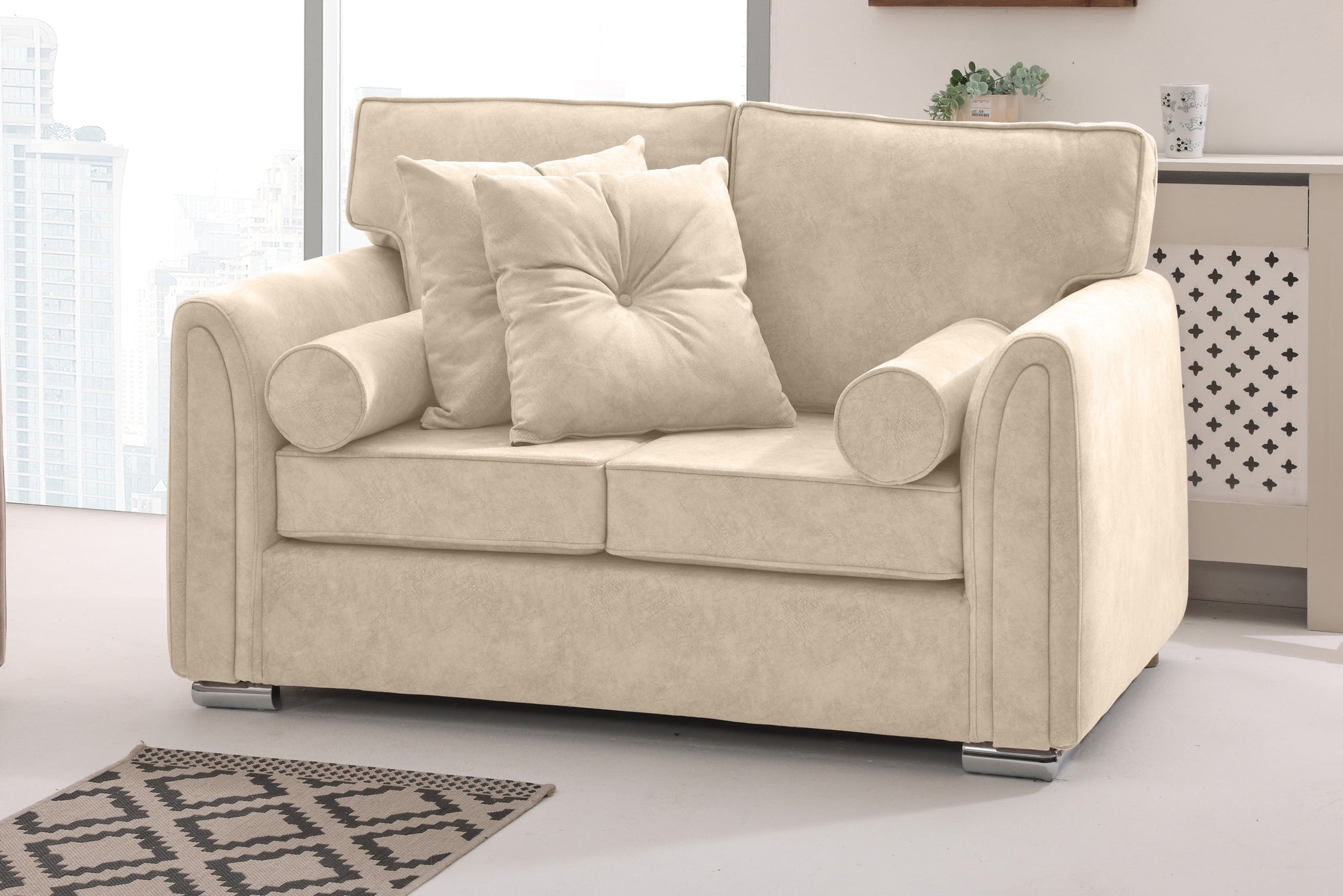 Caelan  3+2 Fullback - Bolster / Buttoned Cushions