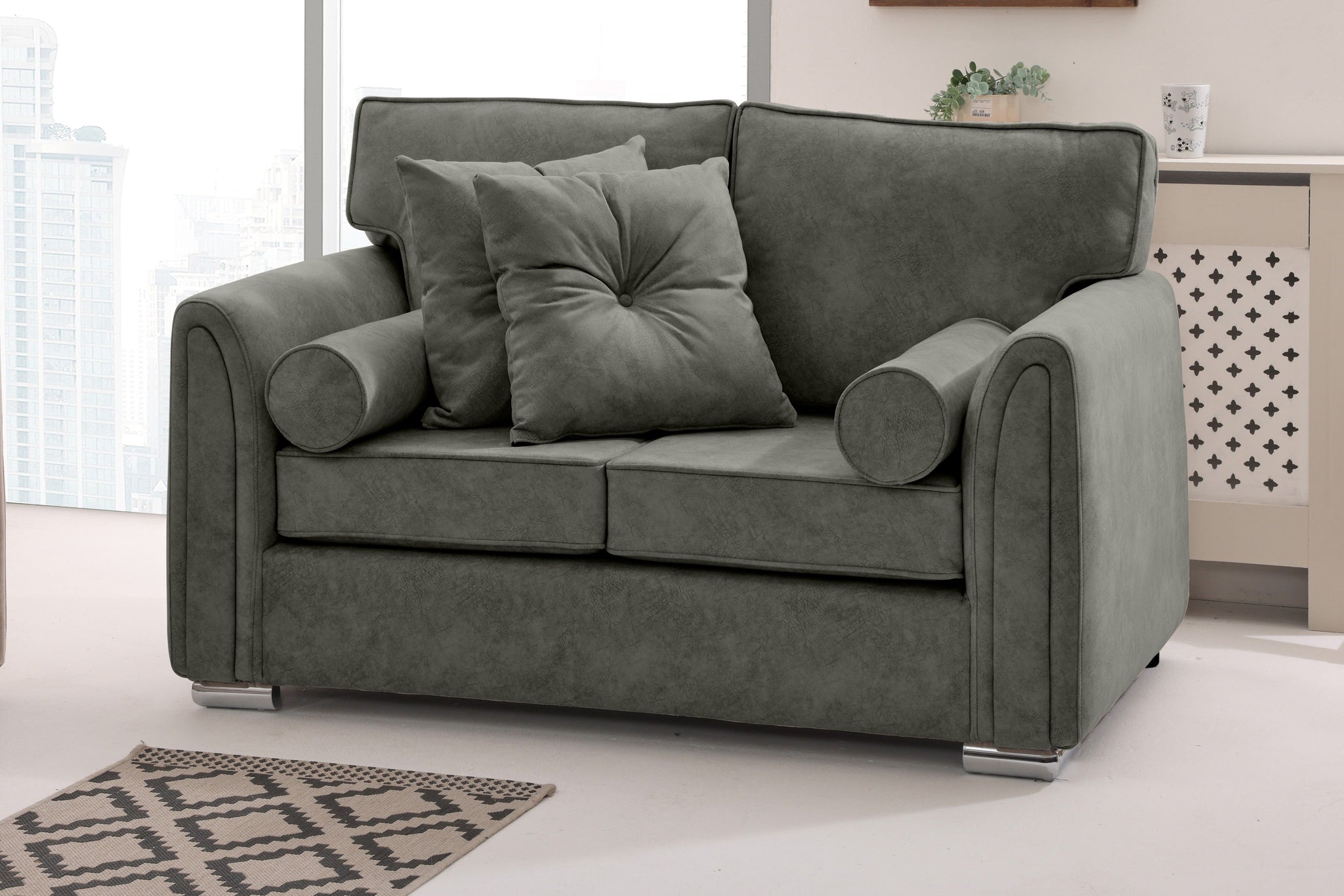 Caelan  3+2 Fullback - Bolster / Buttoned Cushions