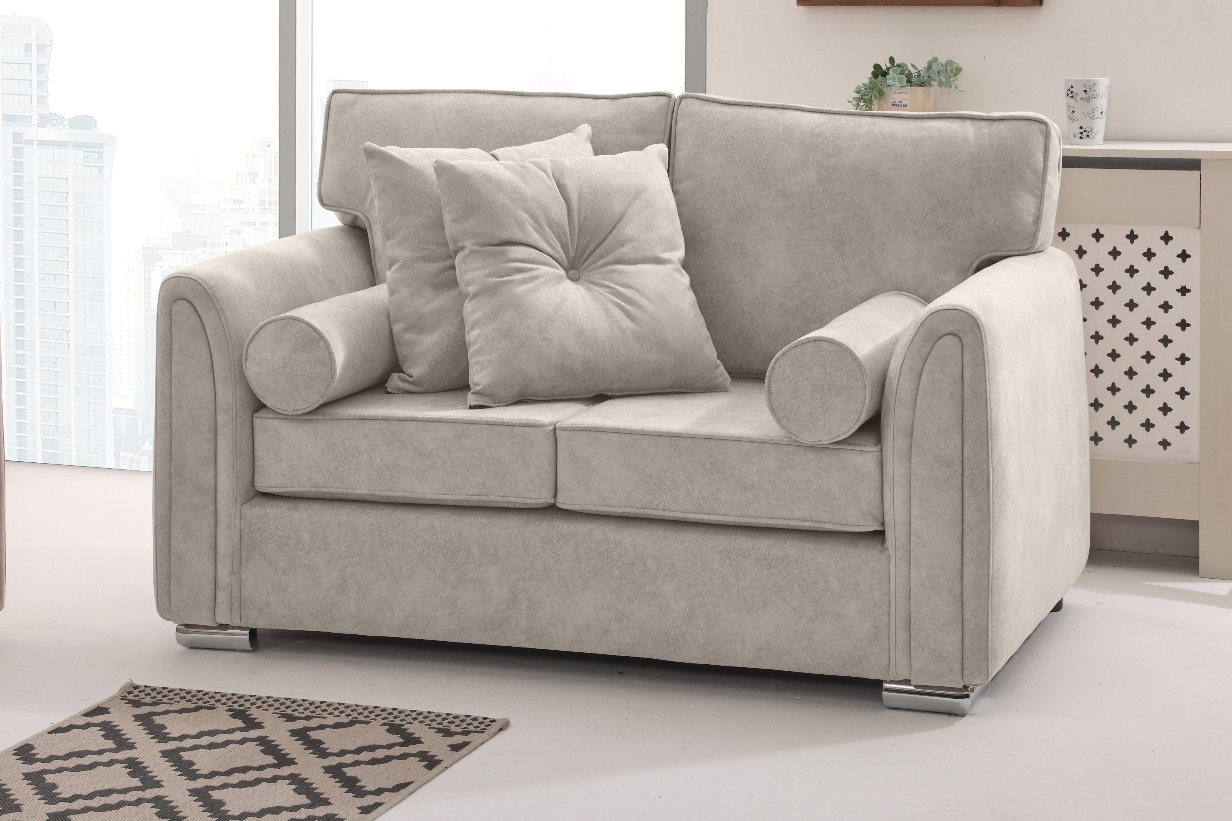 Caelan  3+2 Fullback - Bolster / Buttoned Cushions