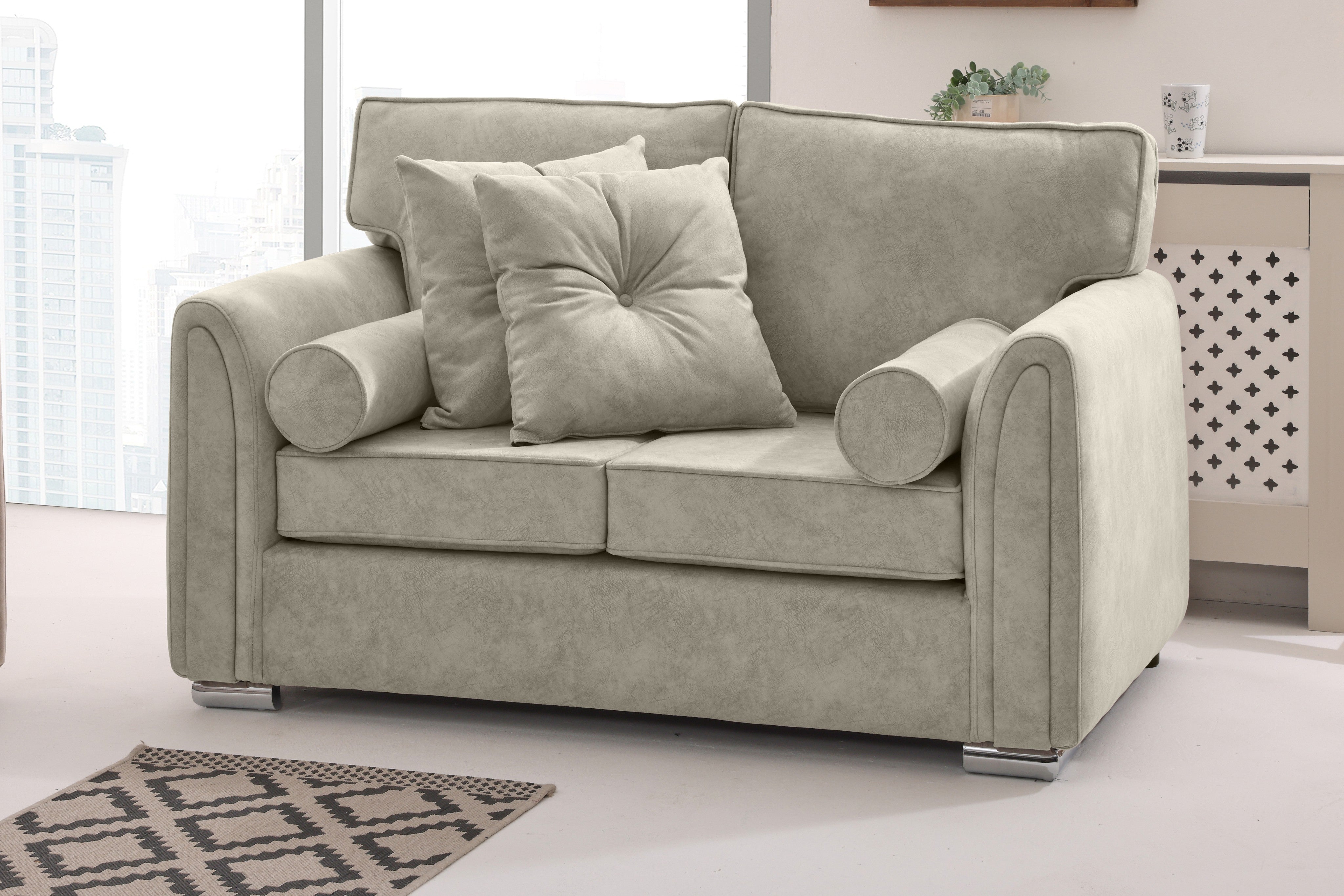 Caelan  3+2 Fullback - Bolster / Buttoned Cushions