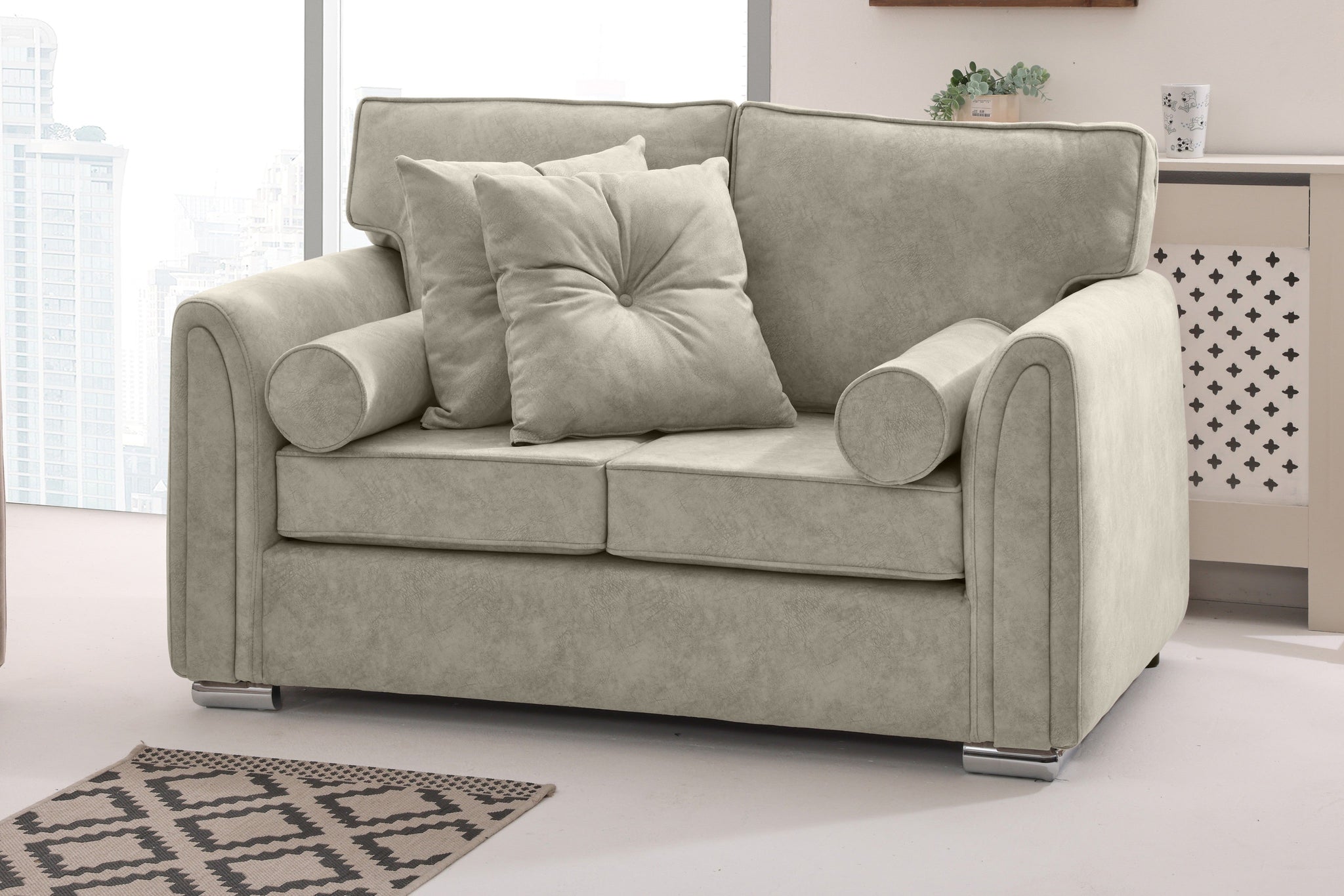 Caelan  3+2 Fullback - Bolster / Buttoned Cushions