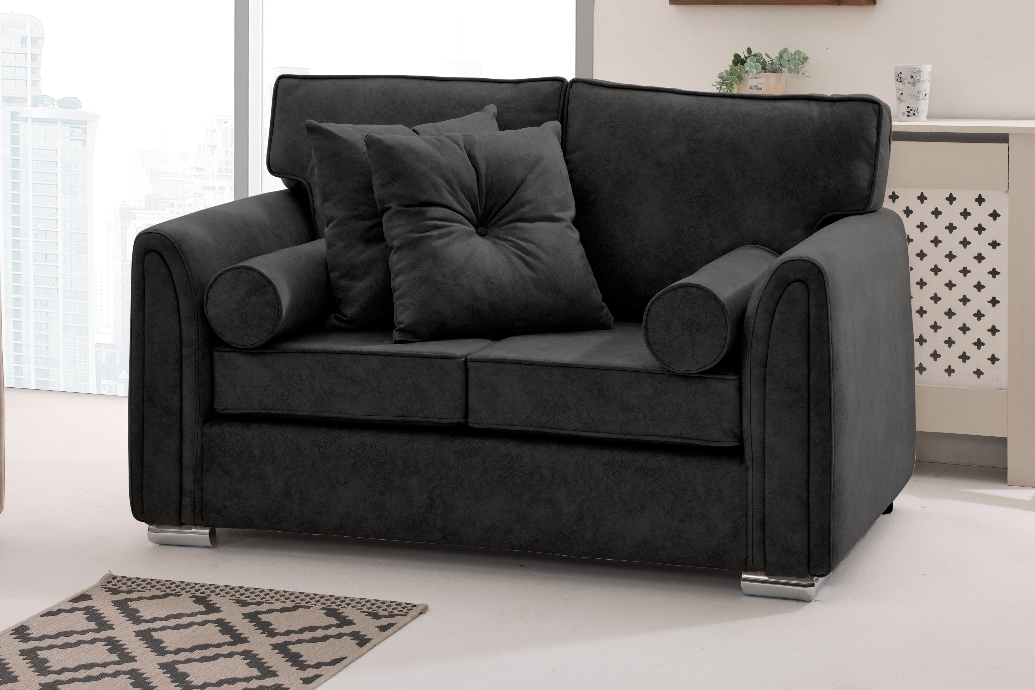 Caelan  3+2 Fullback - Bolster / Buttoned Cushions