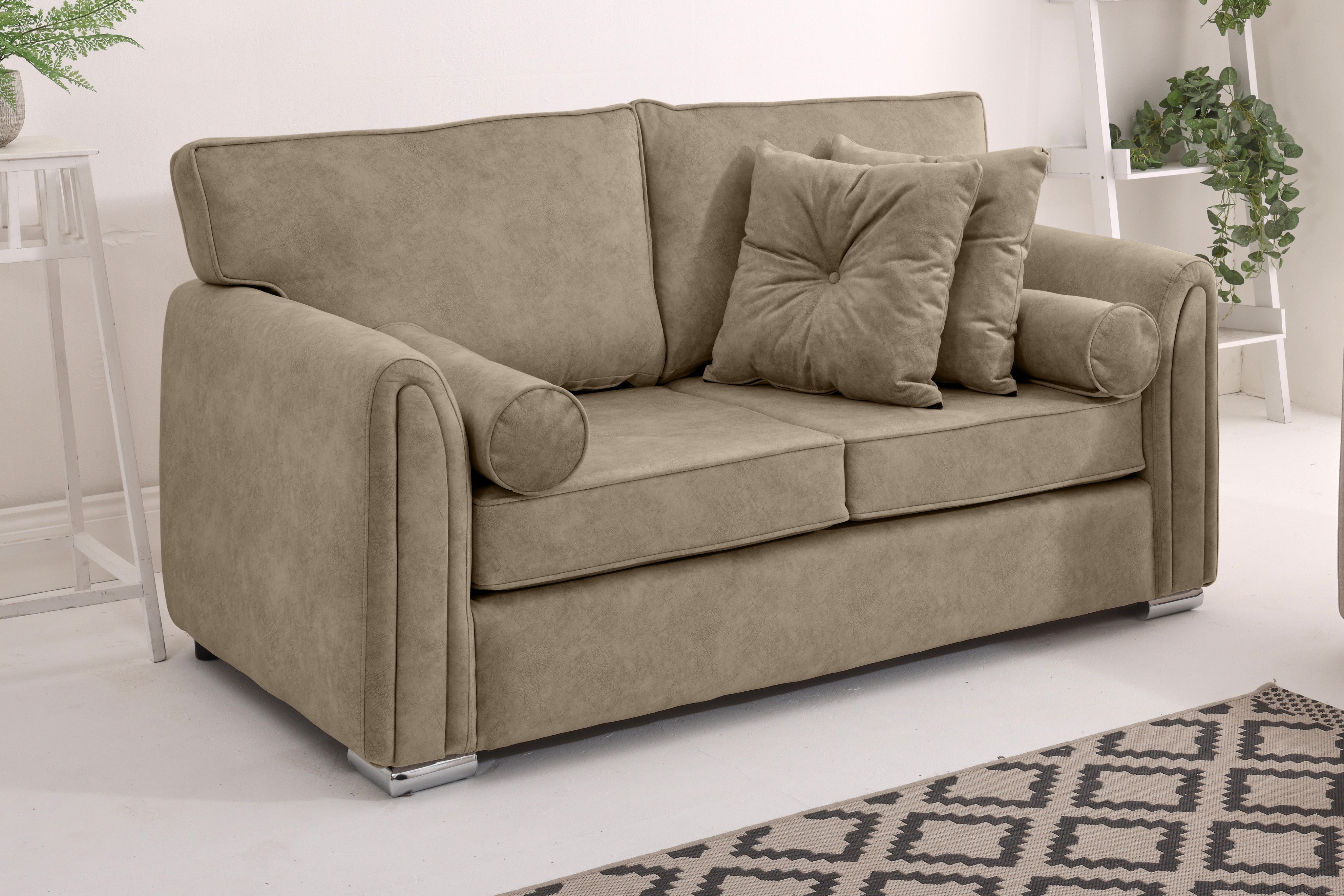 Caelan  3+2 Fullback - Bolster / Buttoned Cushions