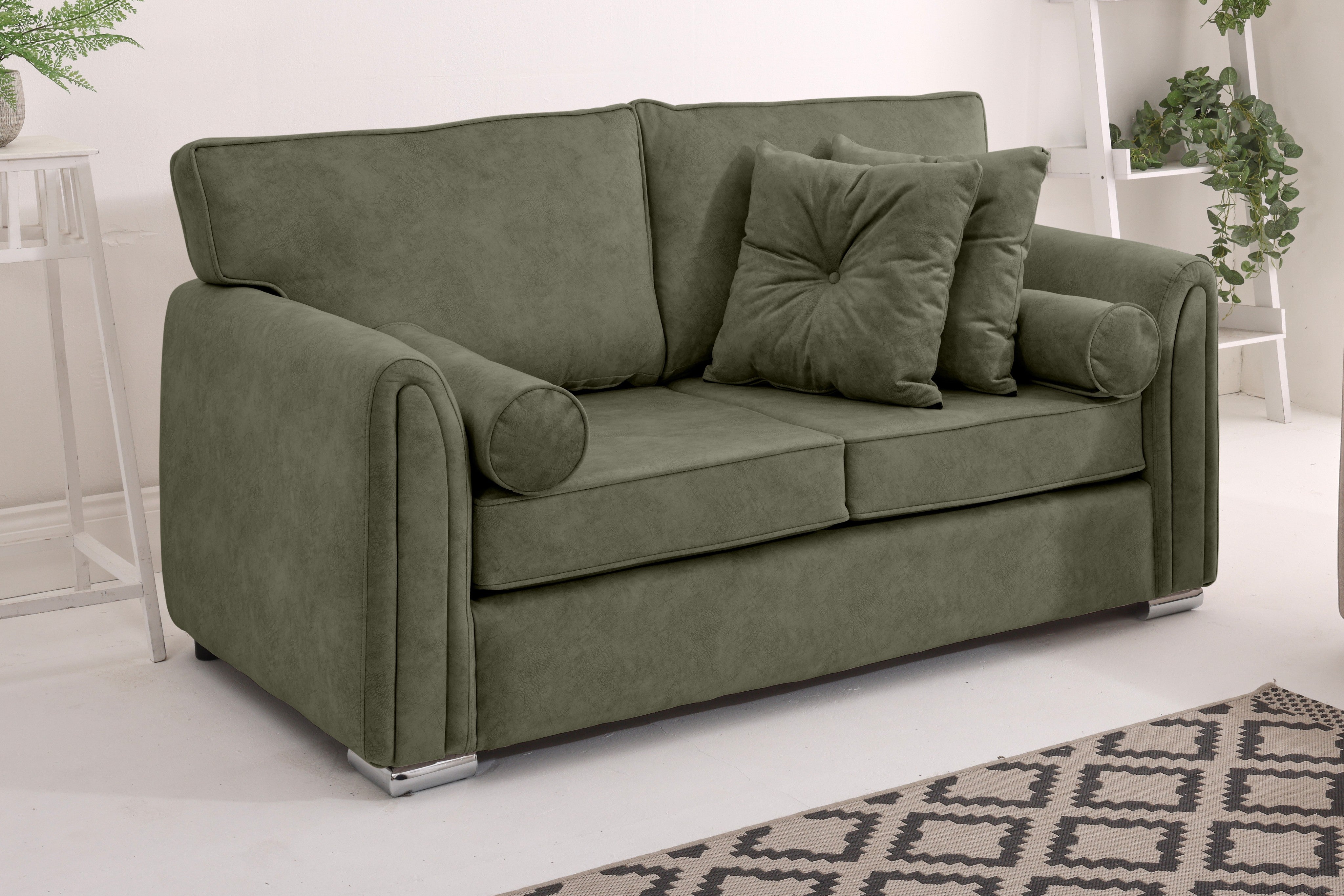 Caelan  3+2 Fullback - Bolster / Buttoned Cushions