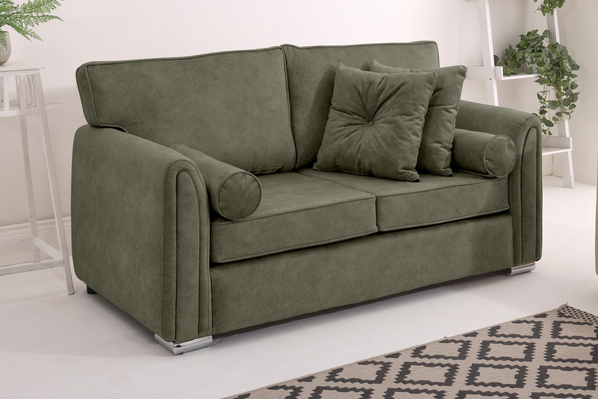 Caelan  3+2 Fullback - Bolster / Buttoned Cushions
