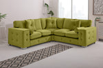 Callen Corner Fullback - 2c2 + Bolster / Buttoned Cushions