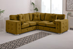 Callen Corner Fullback - 2c2 + Bolster / Buttoned Cushions