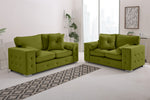 Callen 3+2 Fullback+ Bolster / Buttoned Cushions