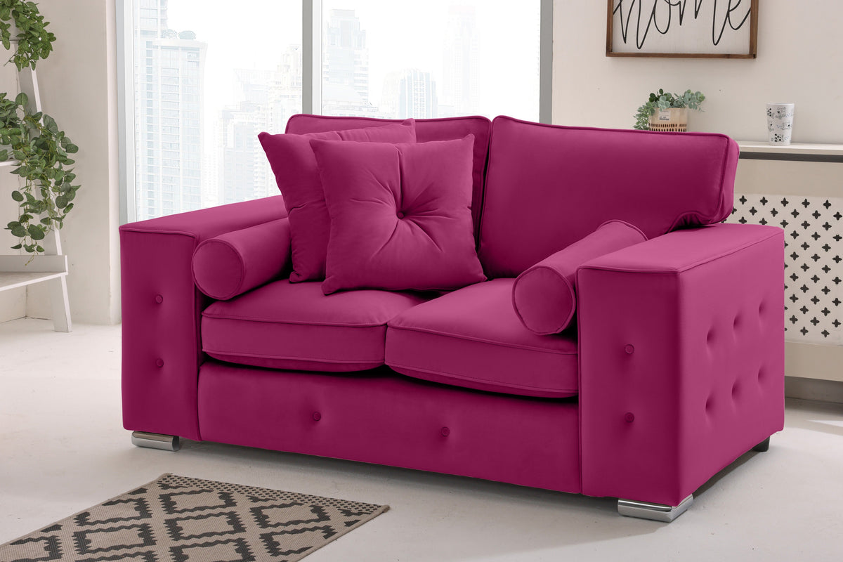 Callen 3+2 Fullback+ Bolster / Buttoned Cushions
